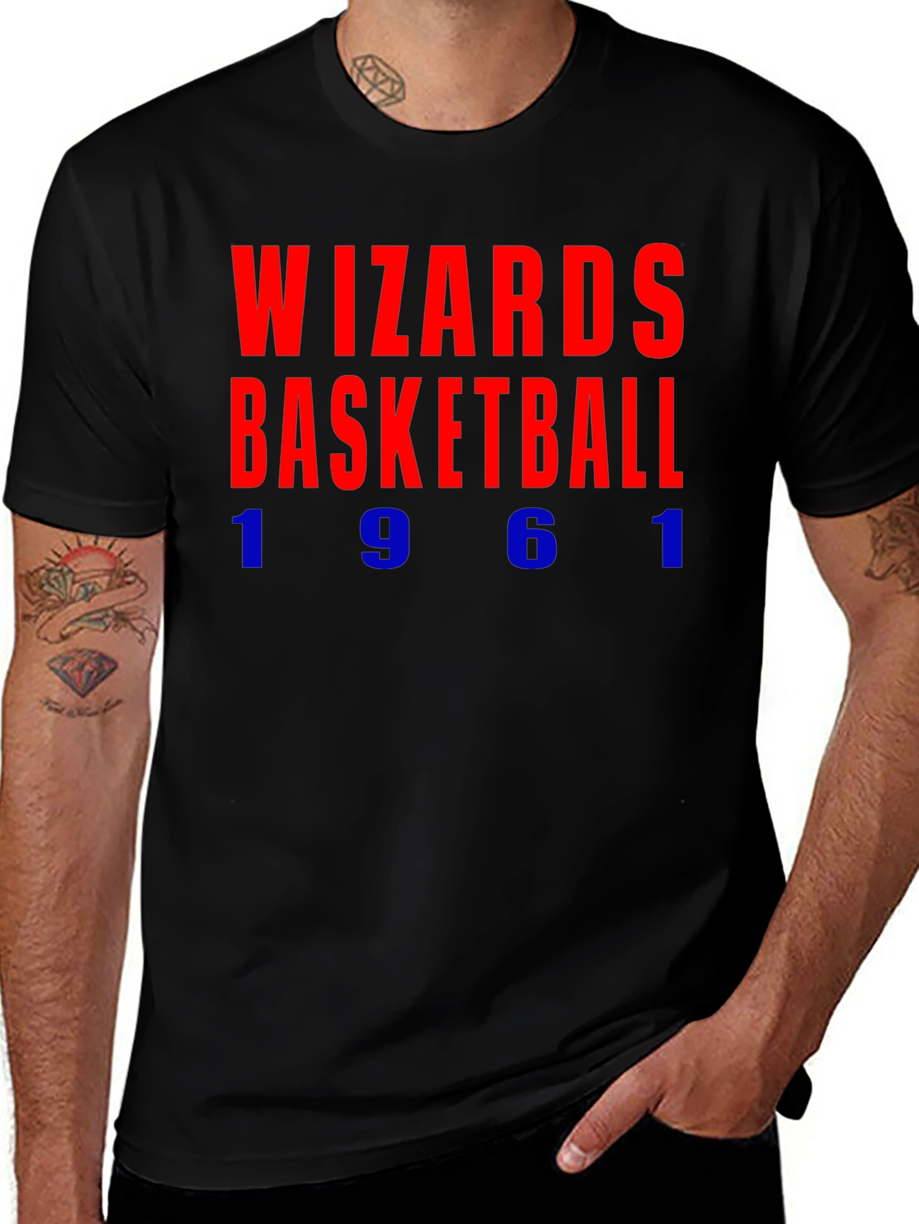Wizards Basketball 1961 T-Shirt