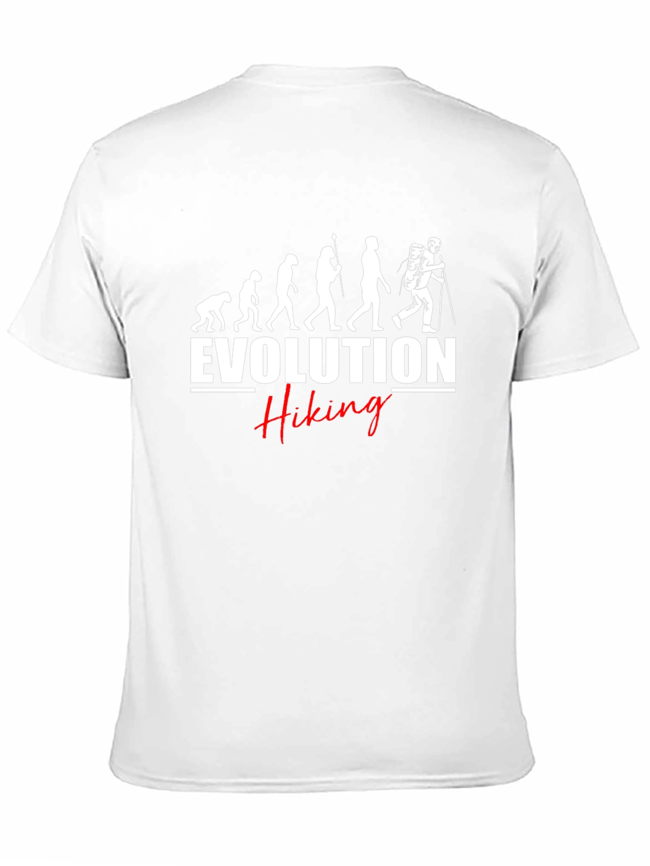 Evolution of Hiking Black T-Shirt