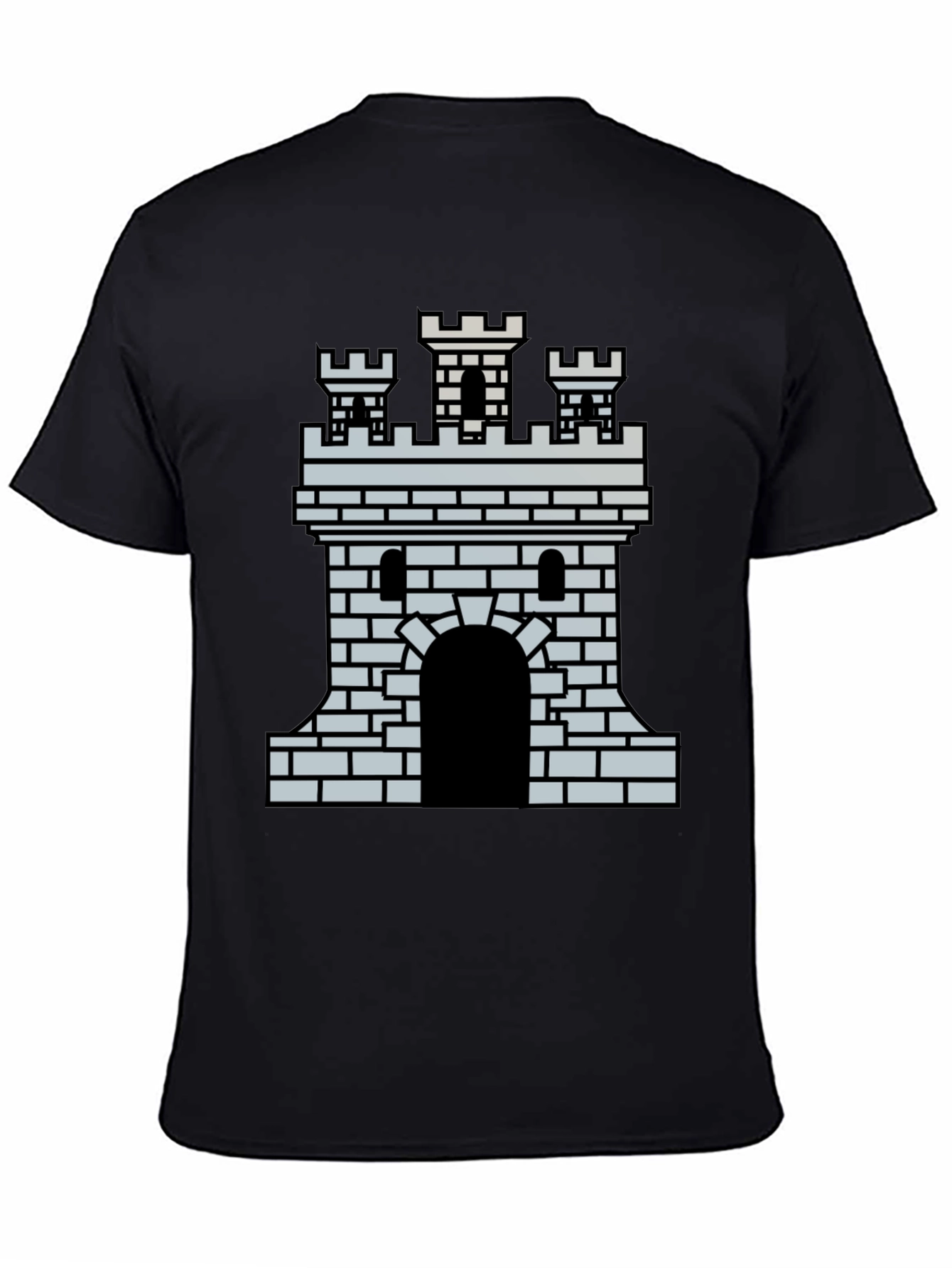 Castle Graphic T-Shirt - Medieval Fortress Tee