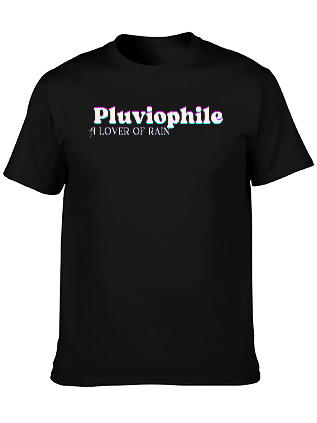 Pluviophile T-Shirt - Lover of Rain Graphic Tee