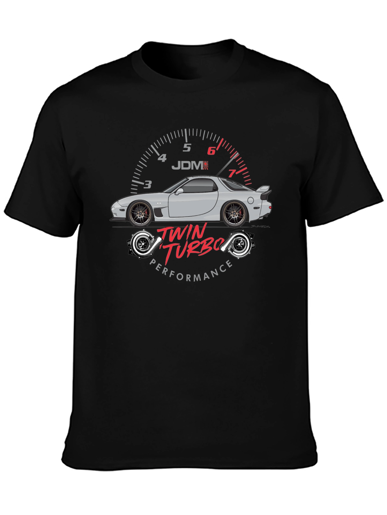 Twin Turbo JDM Car T-Shirt