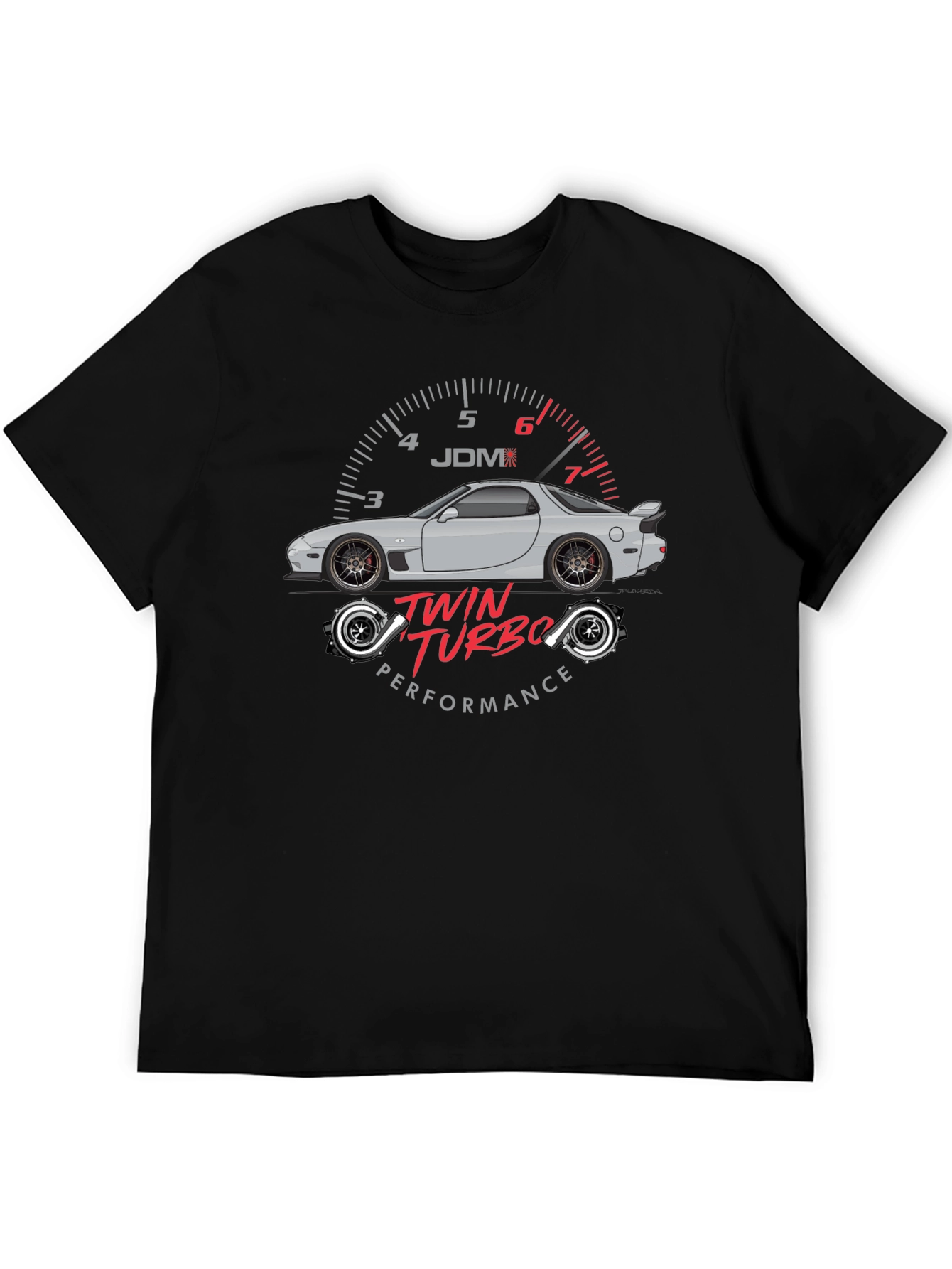 Twin Turbo JDM Car T-Shirt