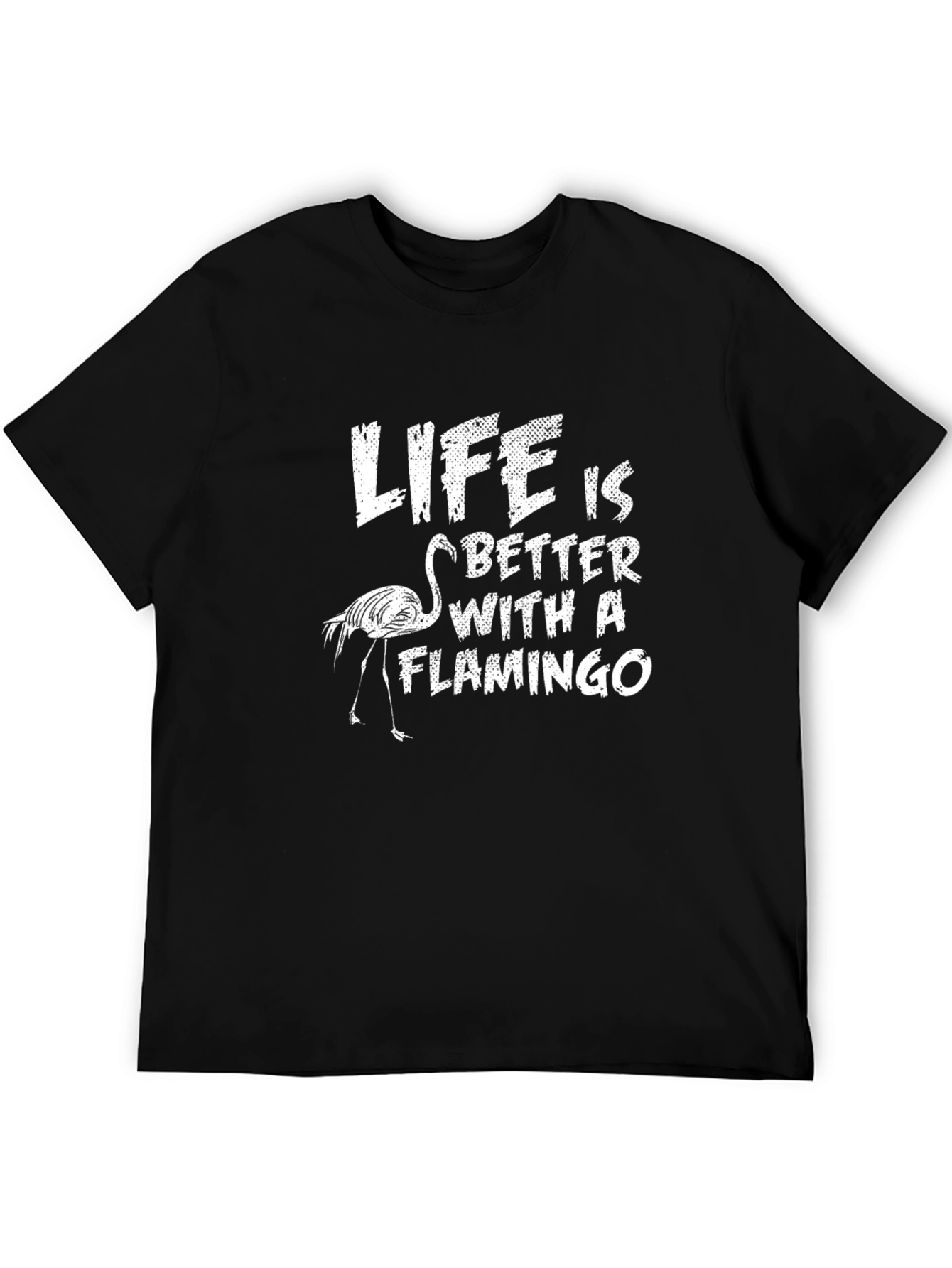 Life is Better with a Flamingo Graphic Tee