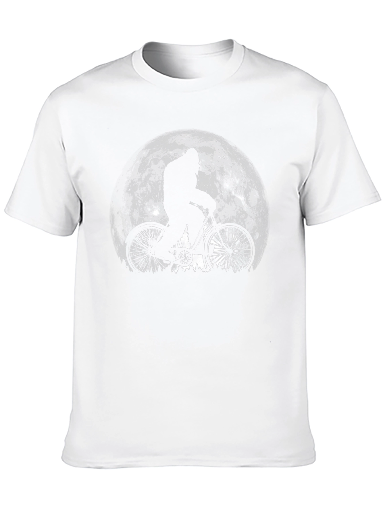 Bigfoot Moon Ride Black T-Shirt