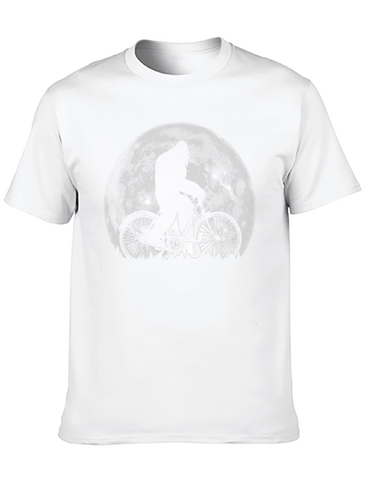 Bigfoot Moon Ride Black T-Shirt