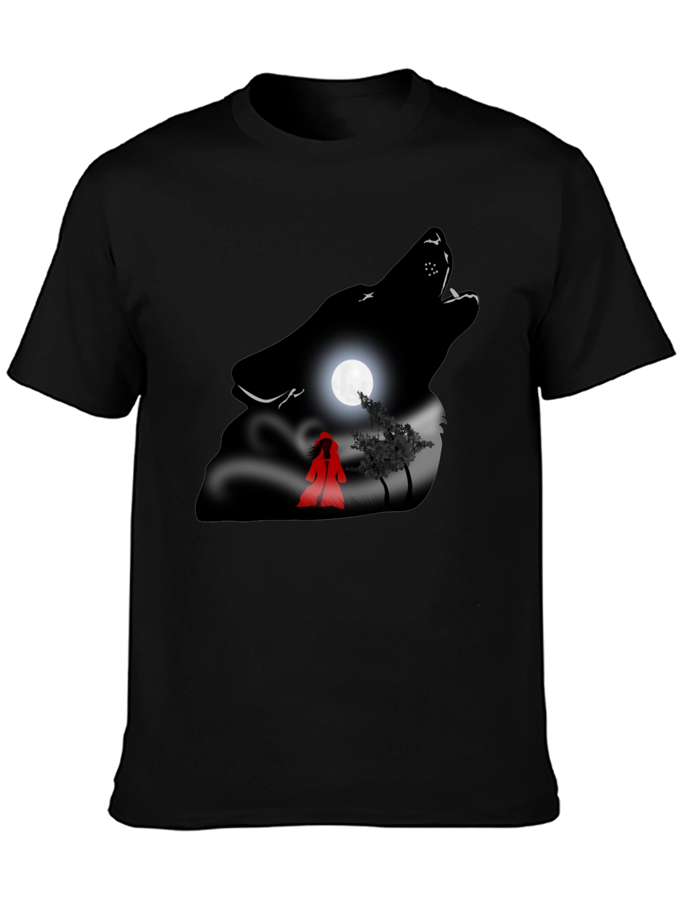 Wolf Howl & Red Riding Hood T-Shirt