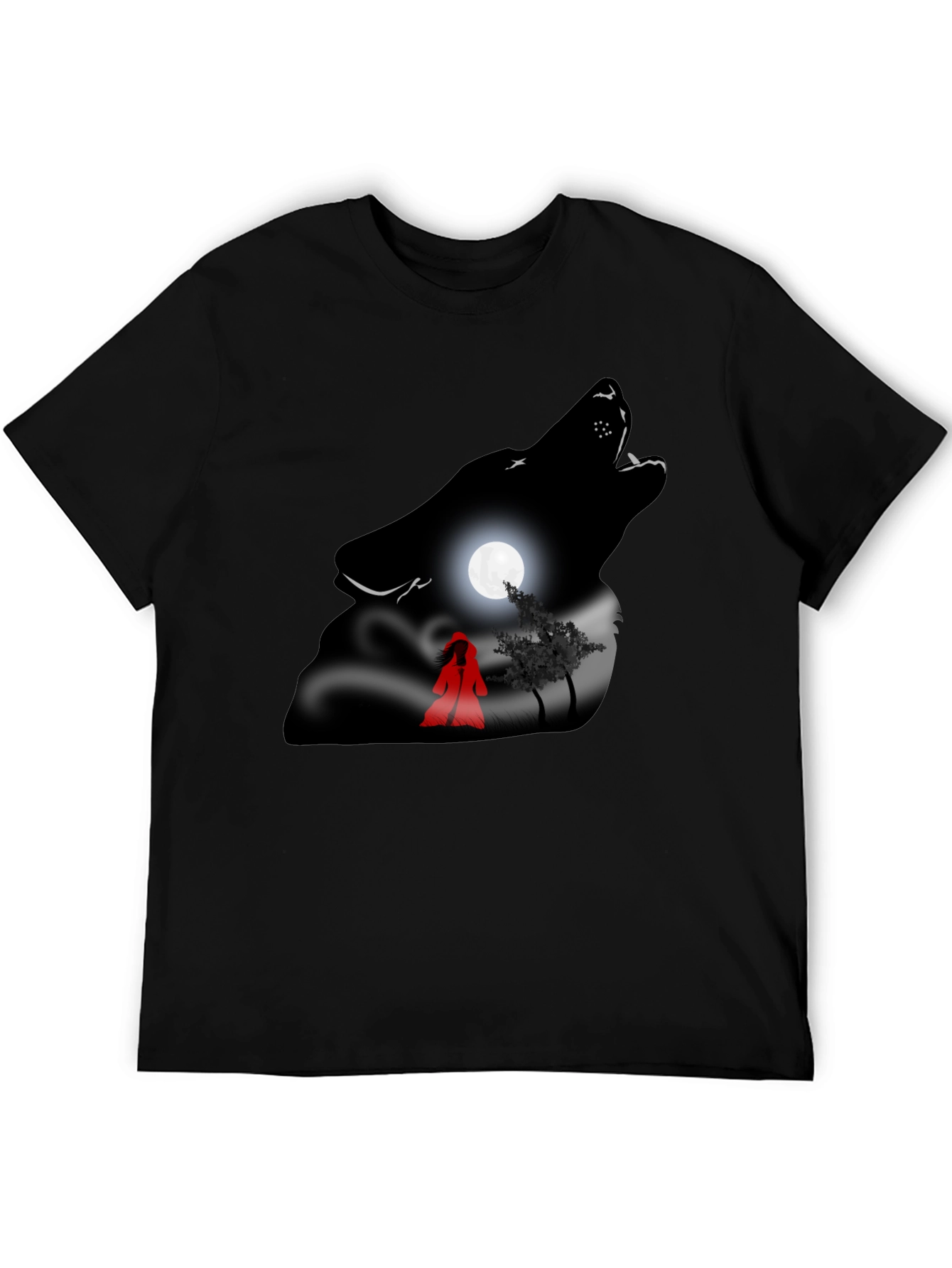 Wolf Howl & Red Riding Hood T-Shirt