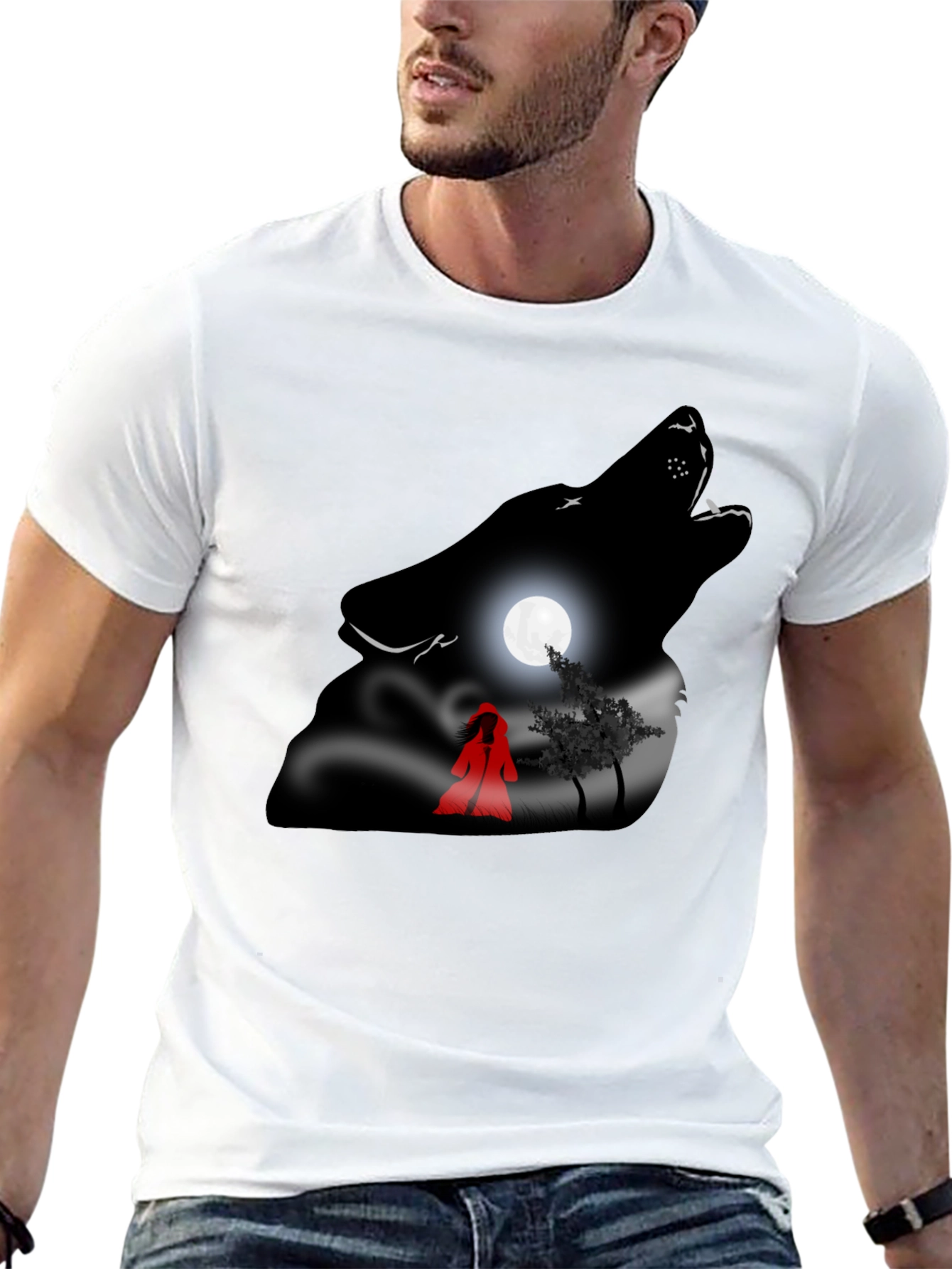 Wolf Howl & Red Riding Hood T-Shirt