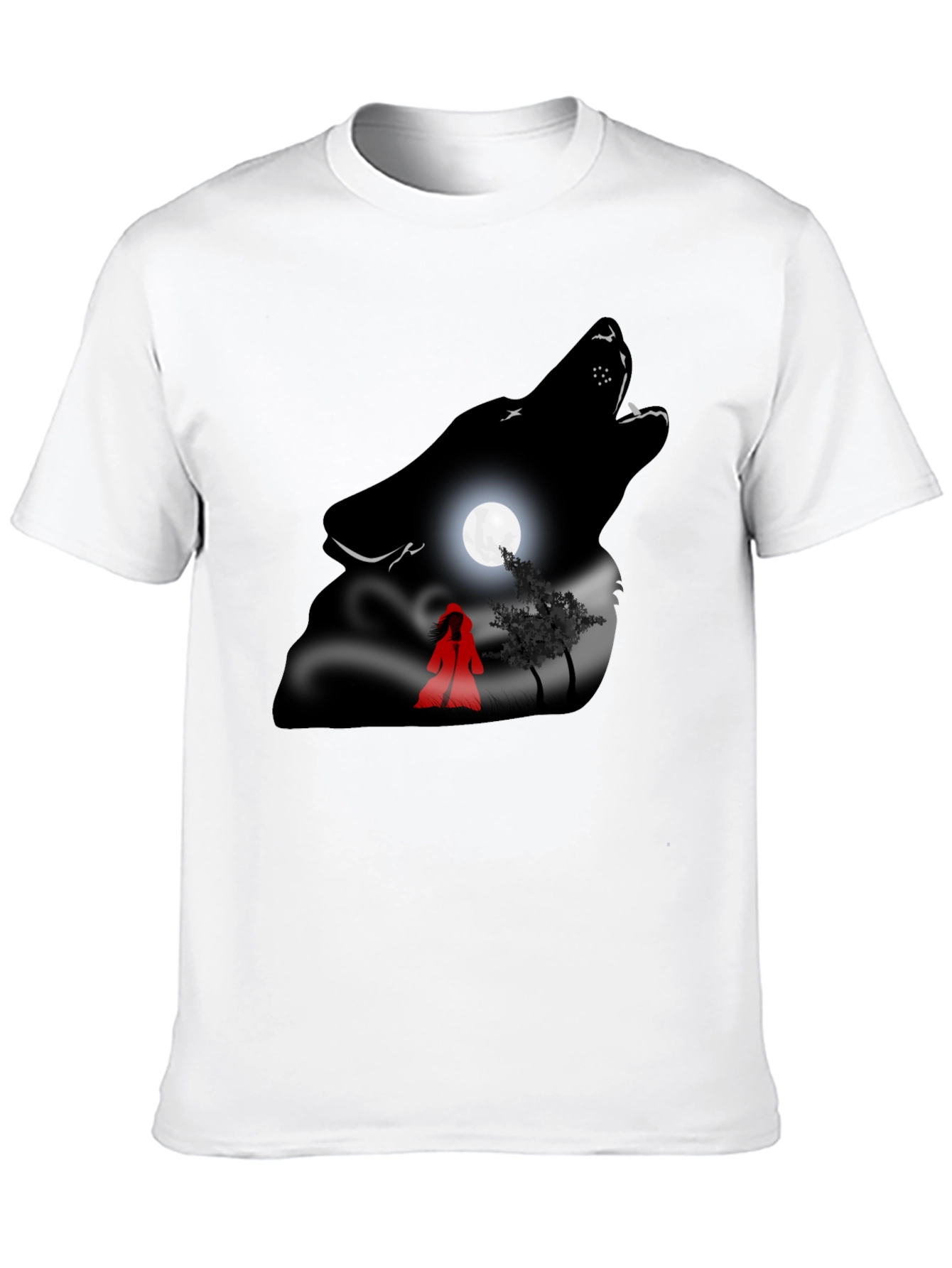 Wolf Howl & Red Riding Hood T-Shirt