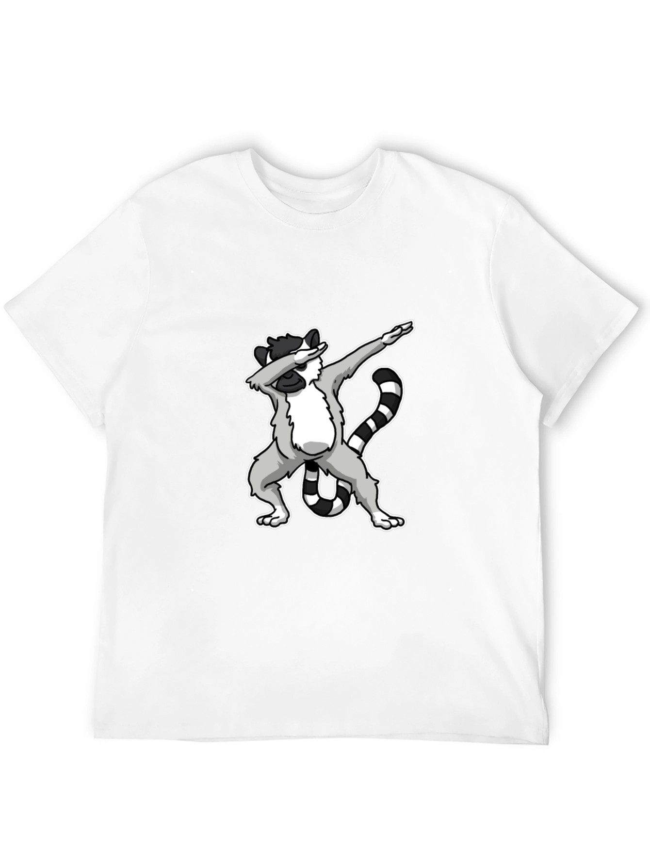 Dabbing Lemur Graphic T-Shirt