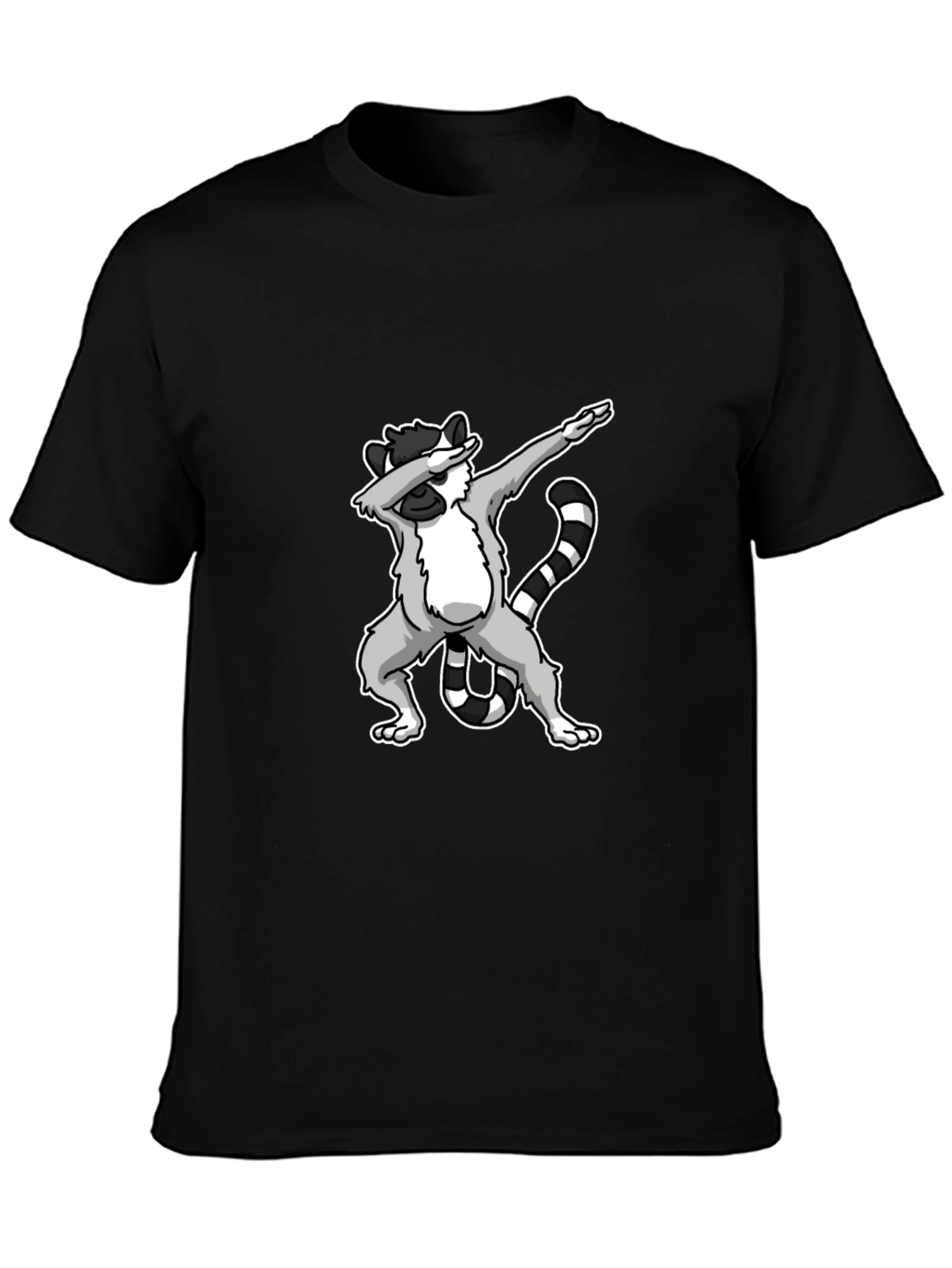 Dabbing Lemur Graphic T-Shirt
