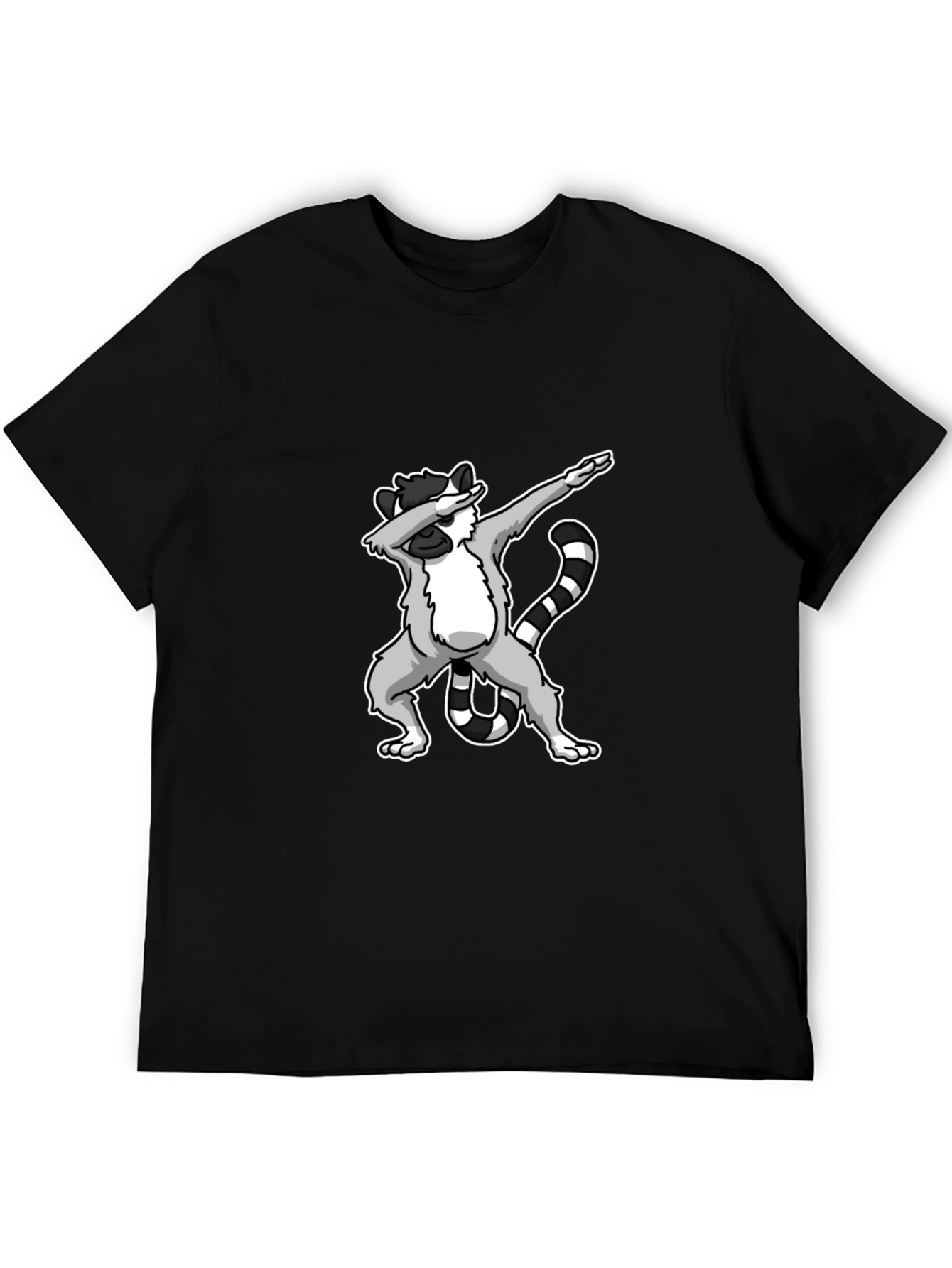 Dabbing Lemur Graphic T-Shirt