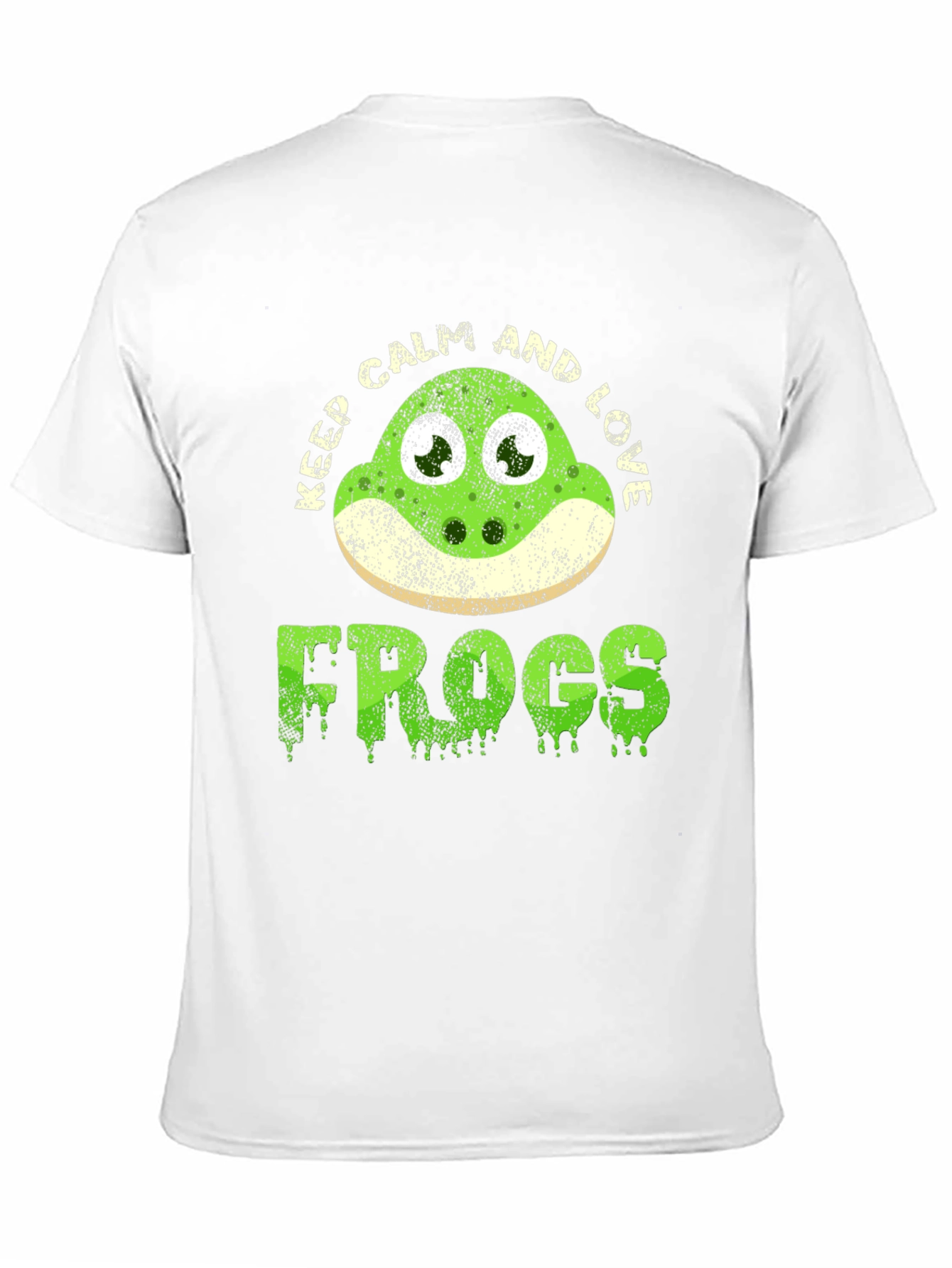 Keep Calm and Love Frogs Funny T-Shirt