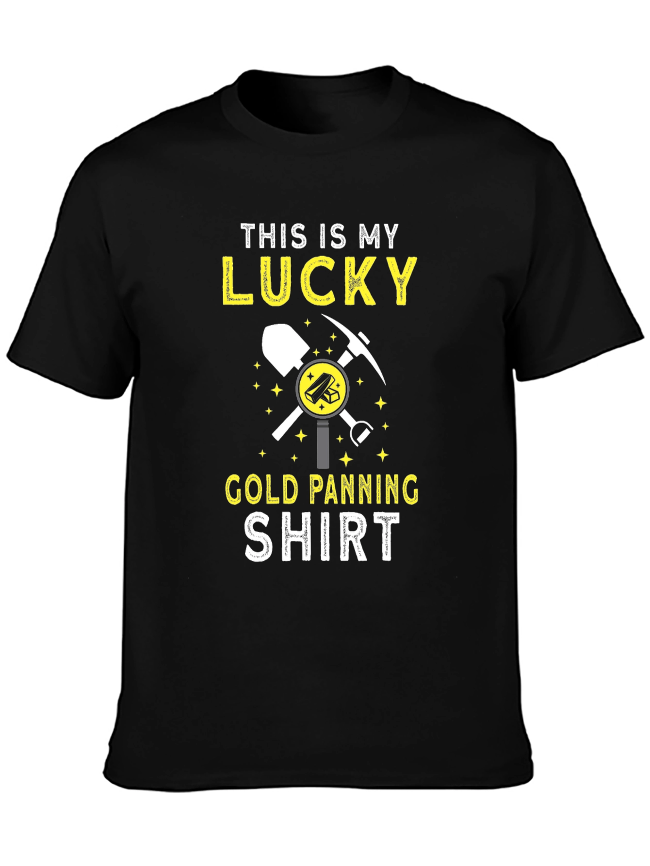 Lucky Gold Panning T-Shirt - Miners Apparel
