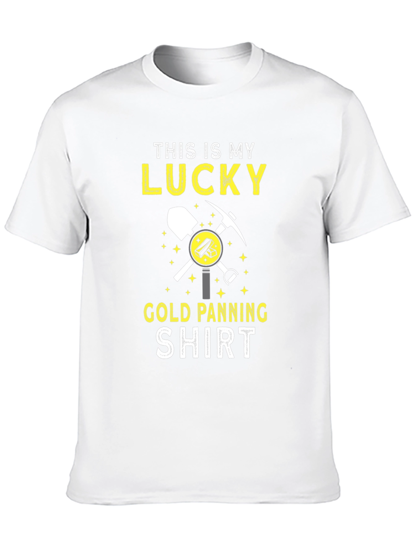 Lucky Gold Panning T-Shirt - Miners Apparel