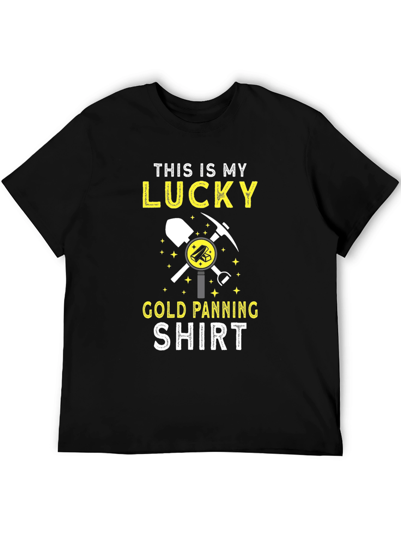 Lucky Gold Panning T-Shirt - Miners Apparel