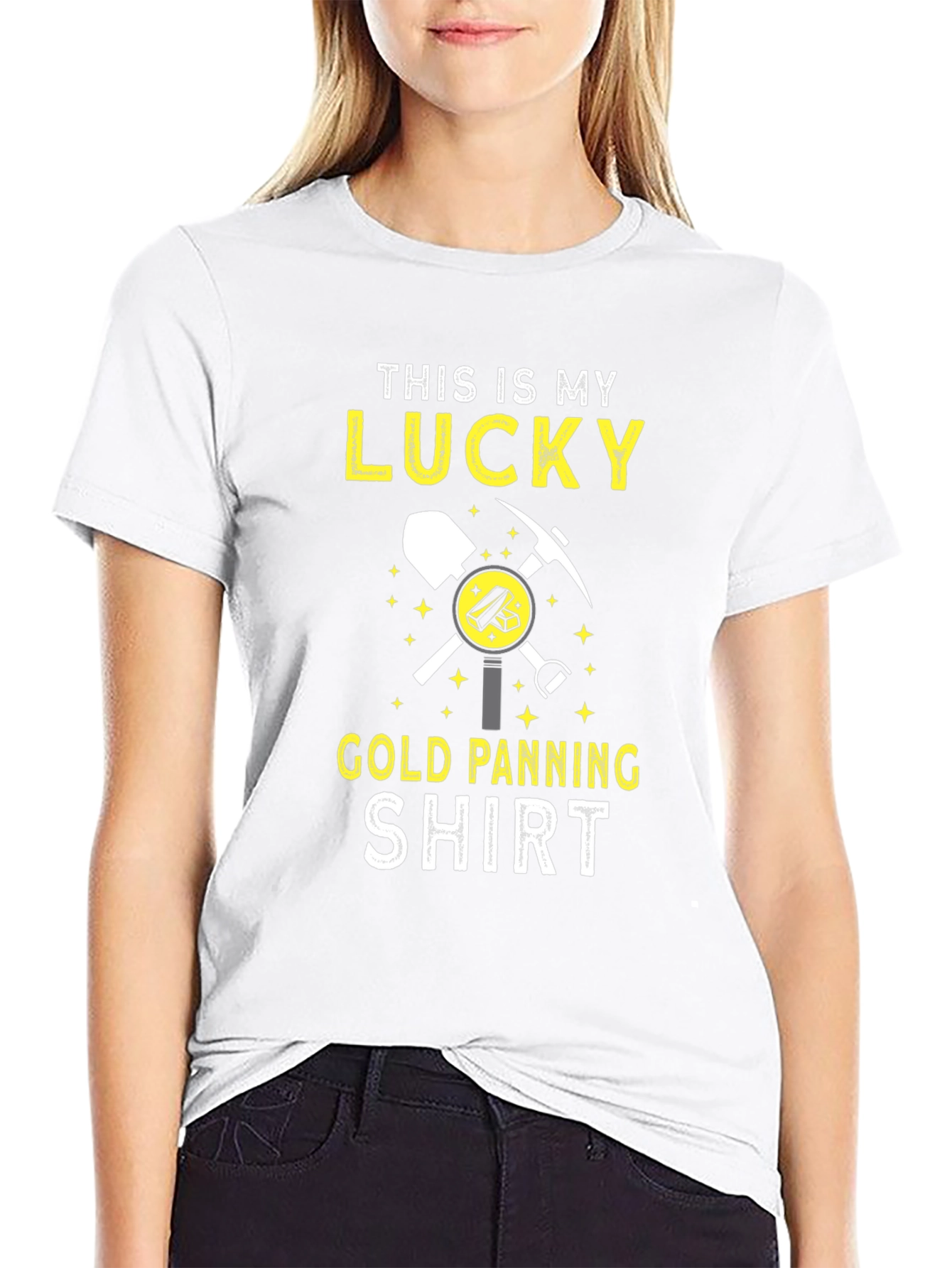 Lucky Gold Panning T-Shirt - Miners Apparel