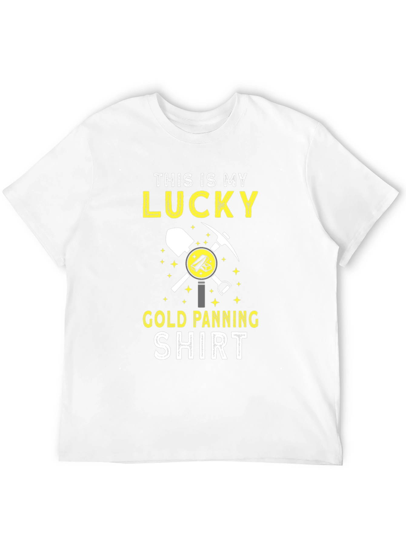 Lucky Gold Panning T-Shirt - Miners Apparel