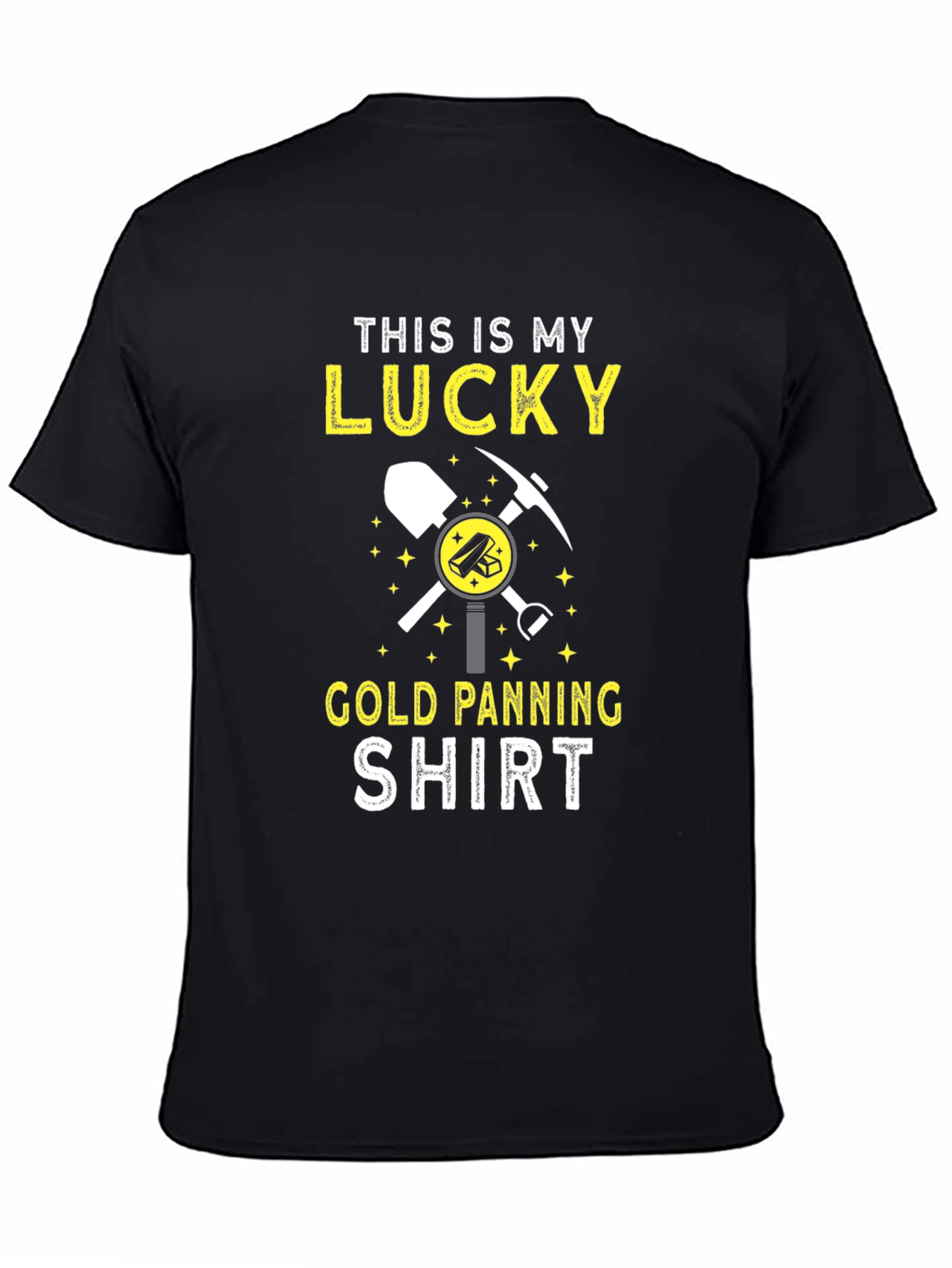 Lucky Gold Panning T-Shirt - Miners Apparel