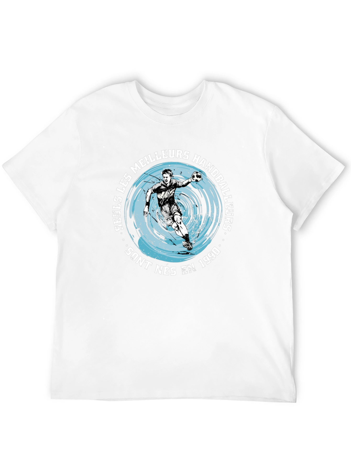 Handball Player Graphic Tee - Born in 1990