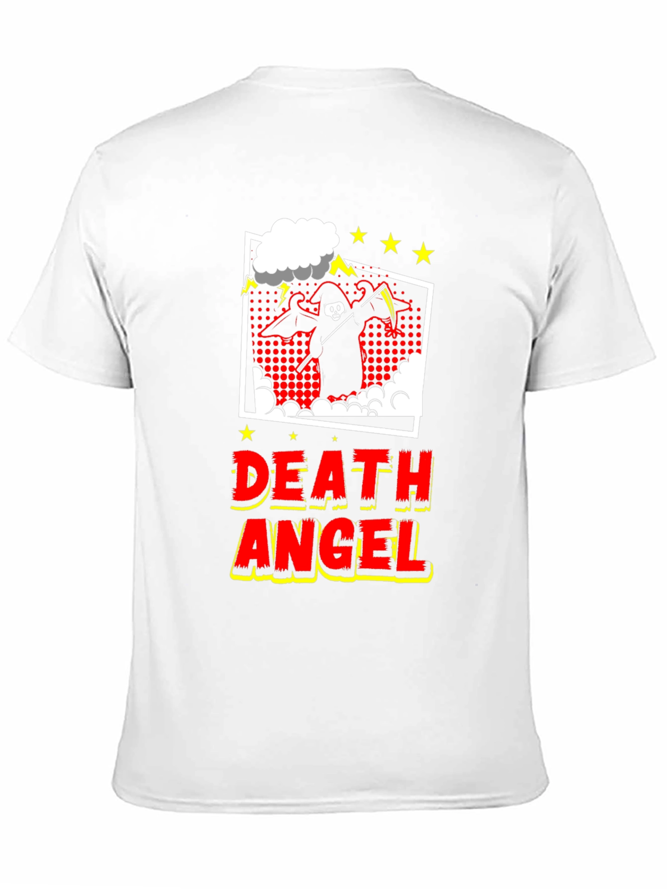 Death Angel Graphic Tee - Black Cotton T-Shirt