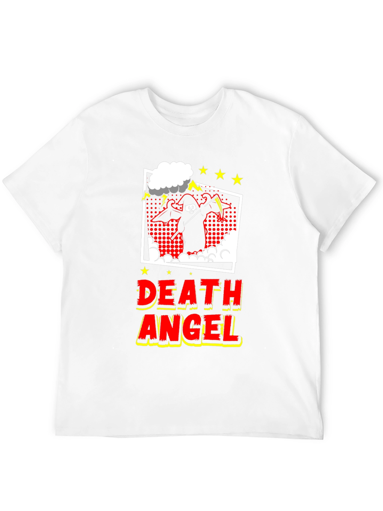Death Angel Graphic Tee - Black Cotton T-Shirt
