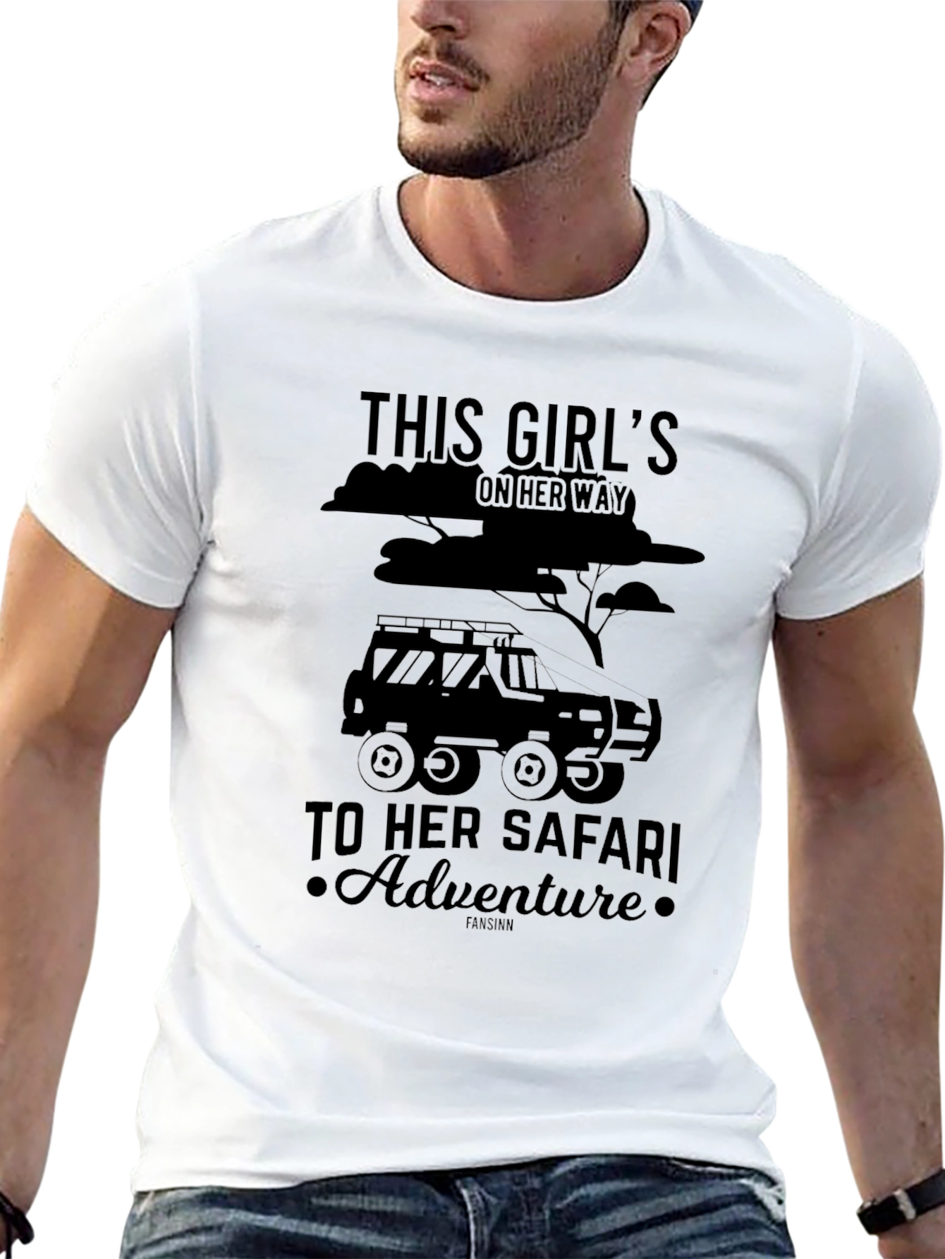 Safari Adventure Graphic T-Shirt