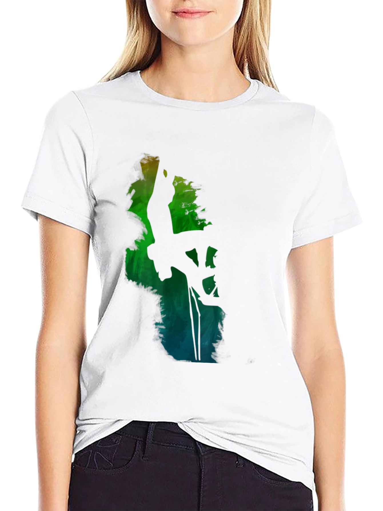 Climbing Silhouette Black Graphic Tee