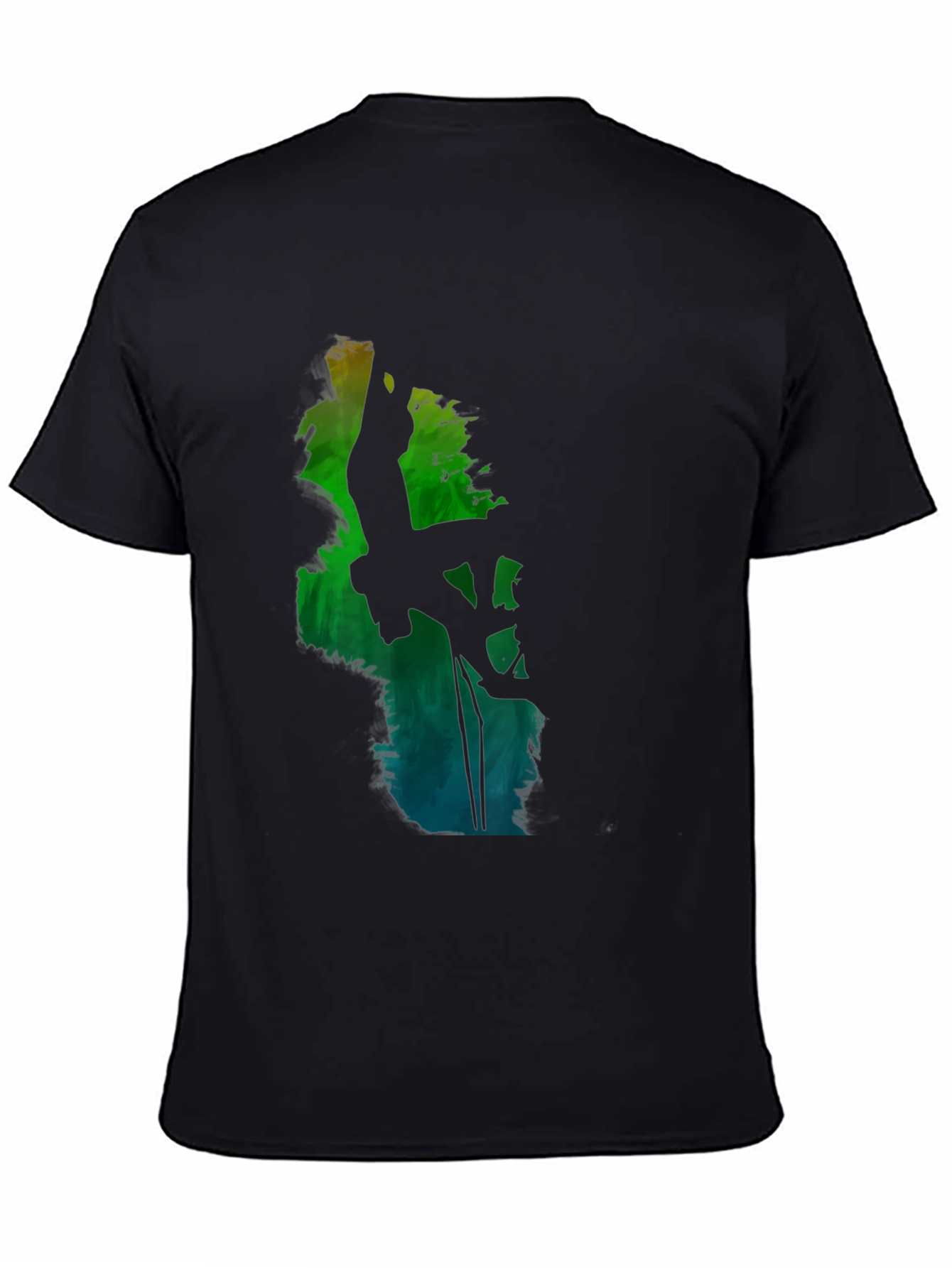 Climbing Silhouette Black Graphic Tee