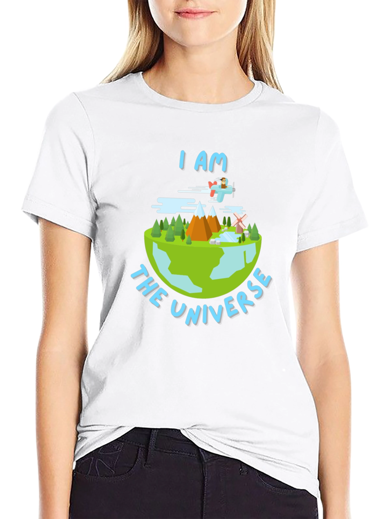 I am the Universe Graphic T-Shirt - Earth Design