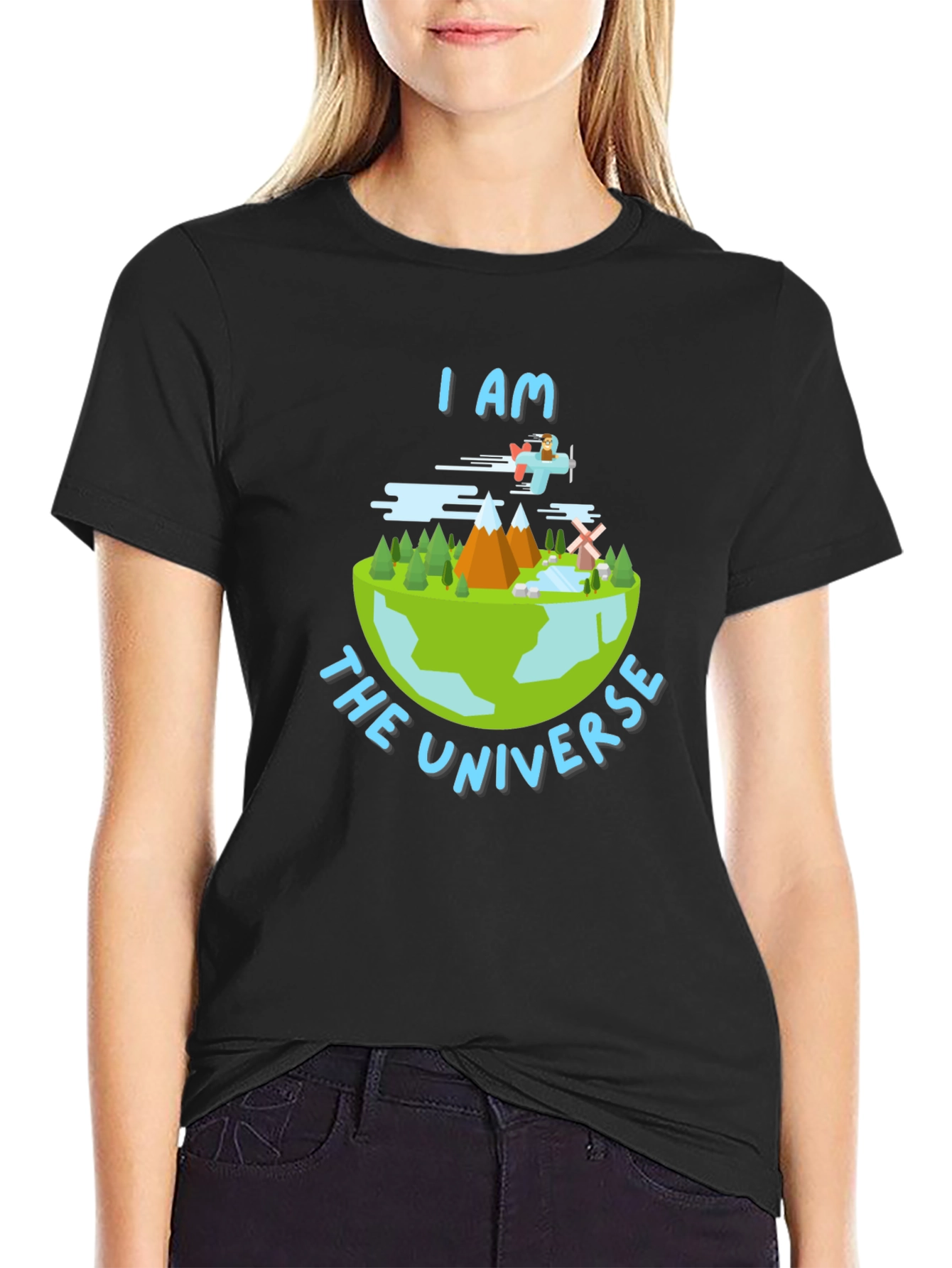 I am the Universe Graphic T-Shirt - Earth Design