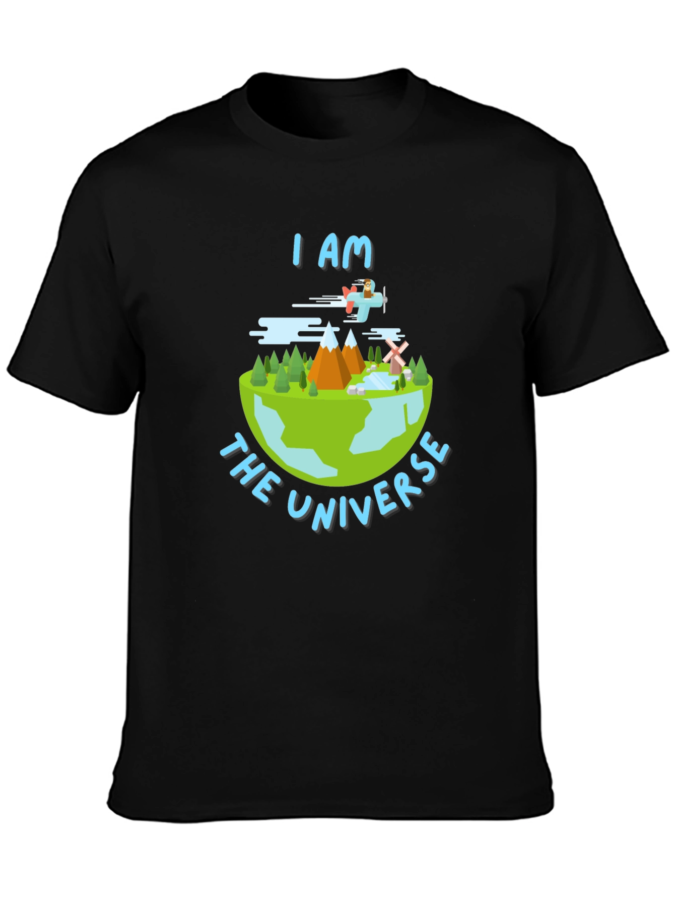 I am the Universe Graphic T-Shirt - Earth Design