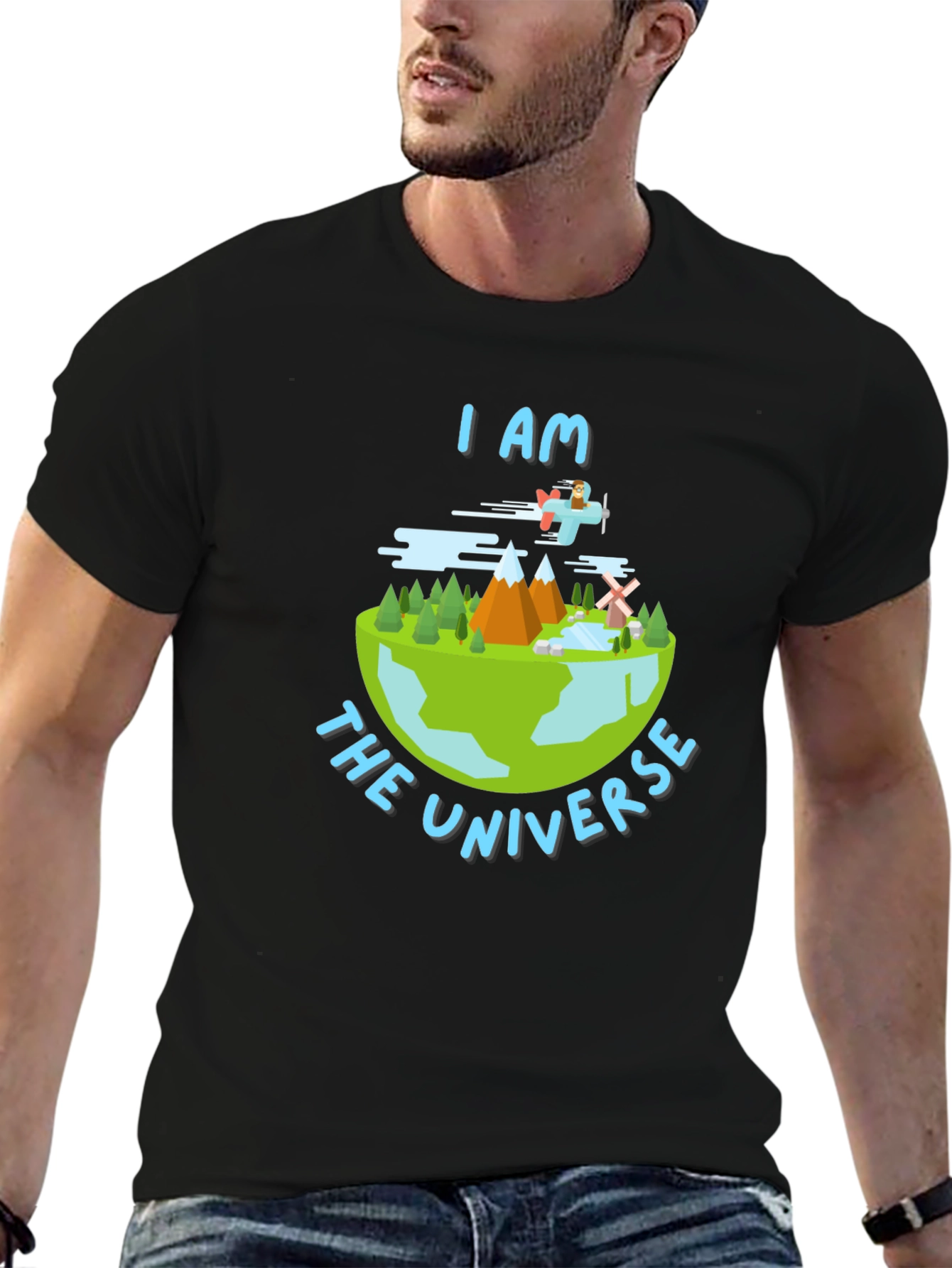 I am the Universe Graphic T-Shirt - Earth Design