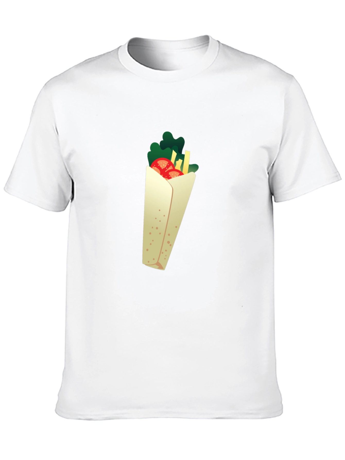 Kebab Graphic Black T-Shirt - Novelty Food Tee