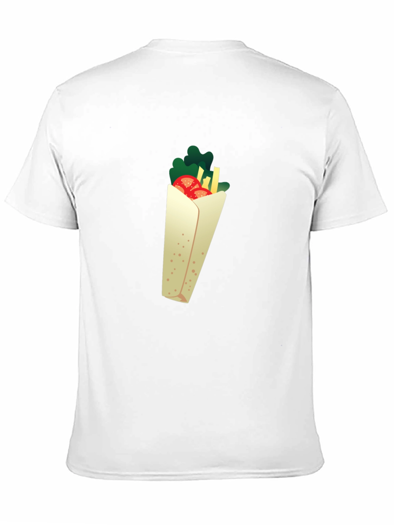 Kebab Graphic Black T-Shirt - Novelty Food Tee