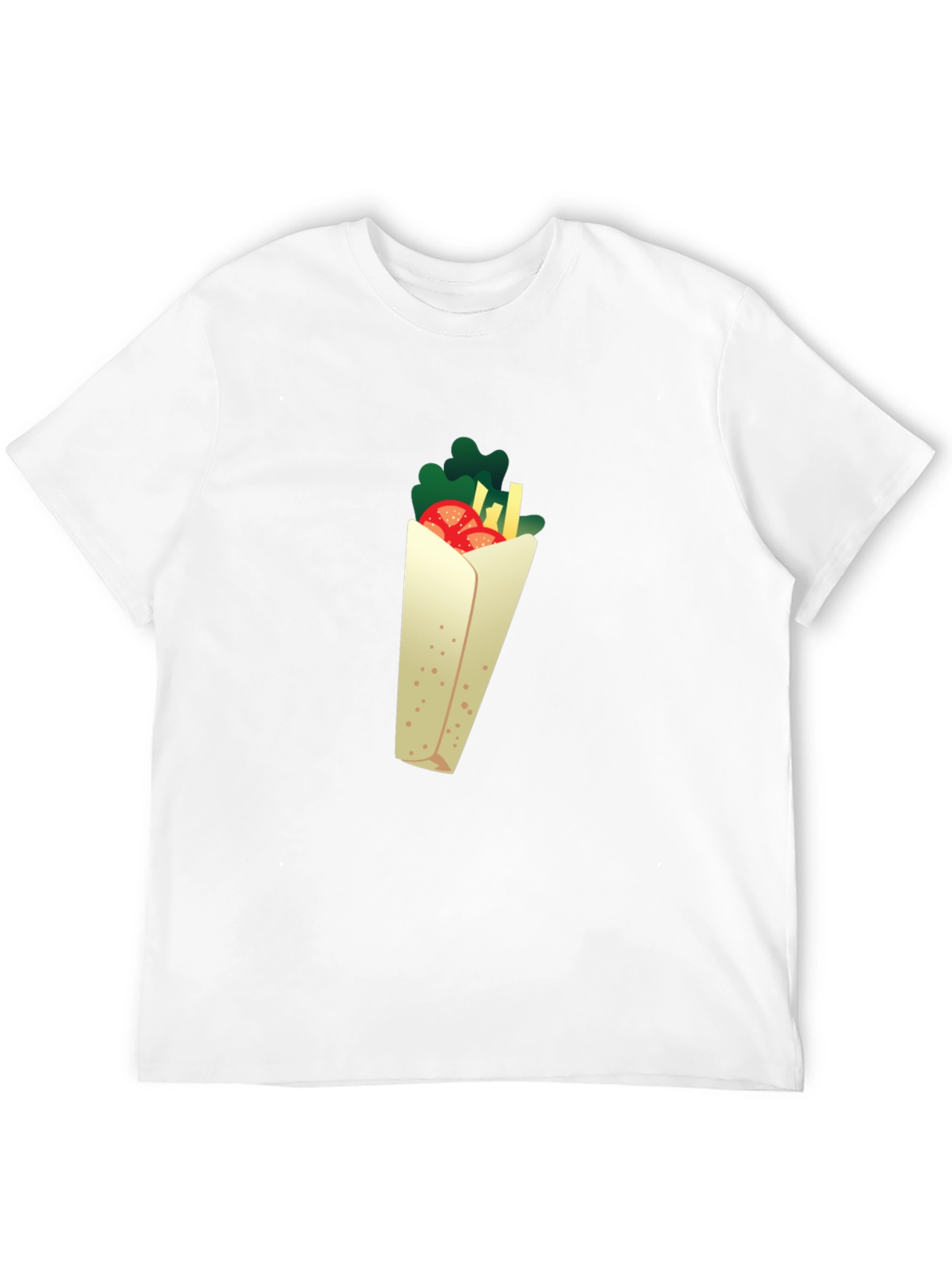 Kebab Graphic Black T-Shirt - Novelty Food Tee