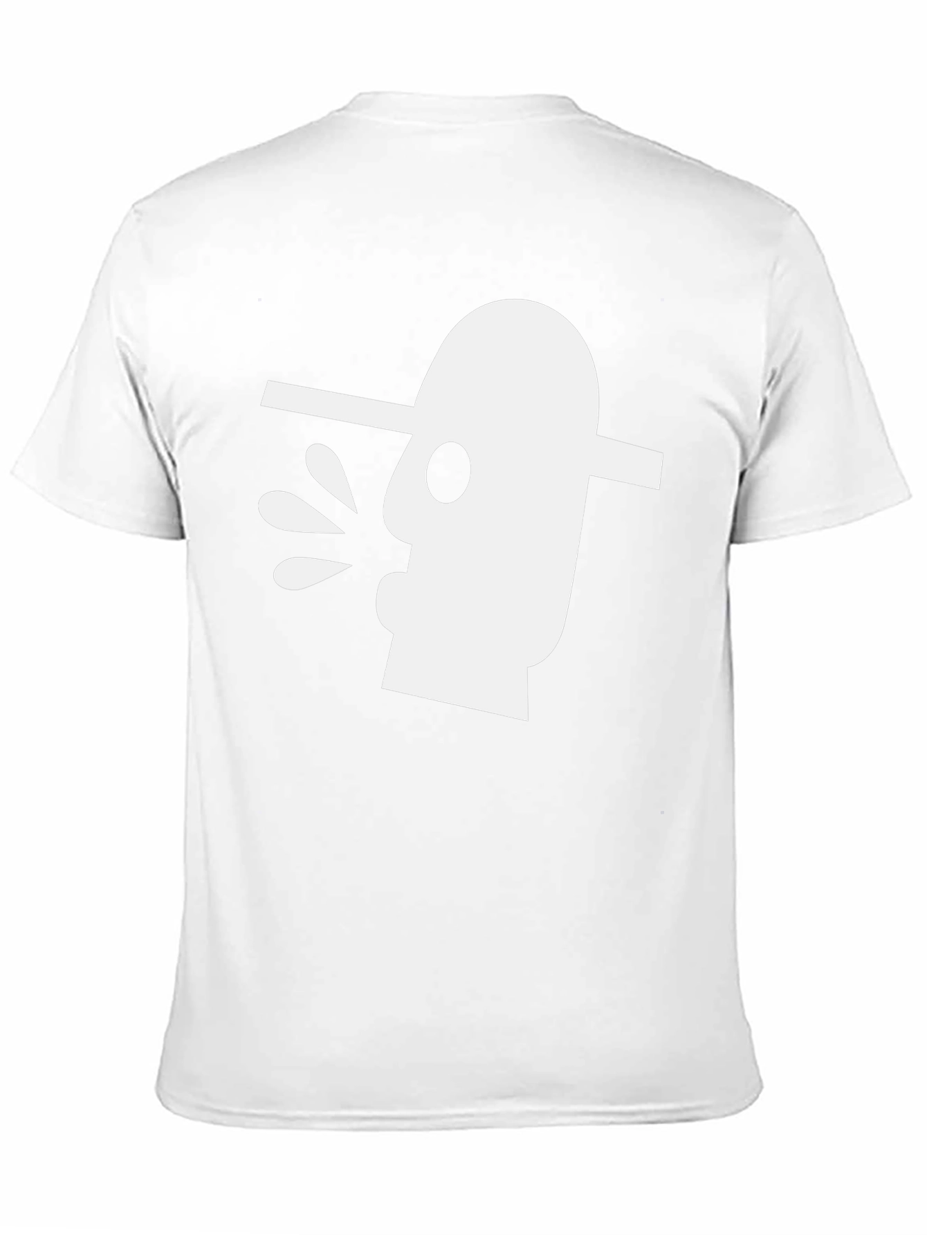 Abstract Art Graphic Tee - Black Cotton T-Shirt