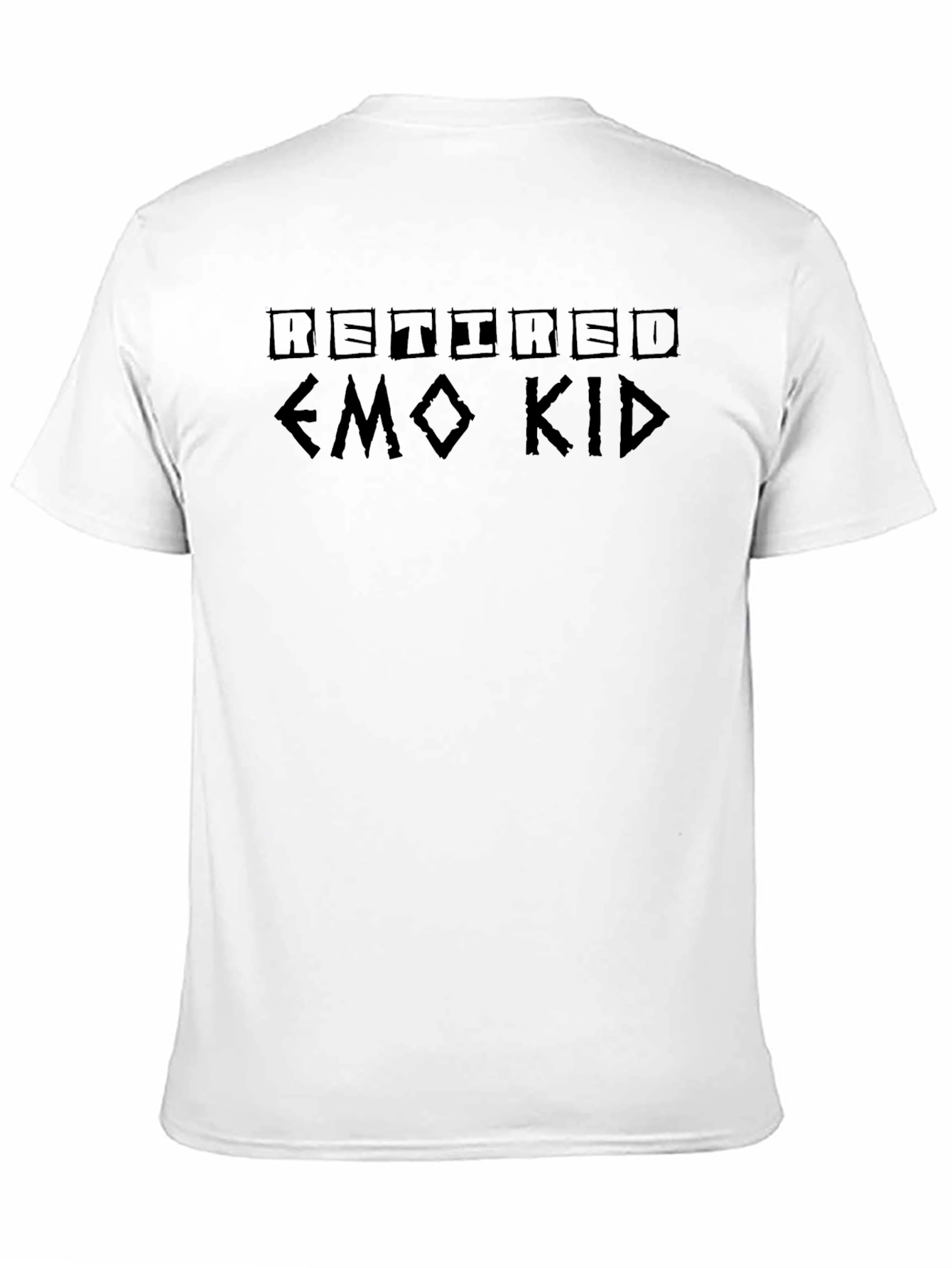 Retired Emo Kid Black Graphic Tee