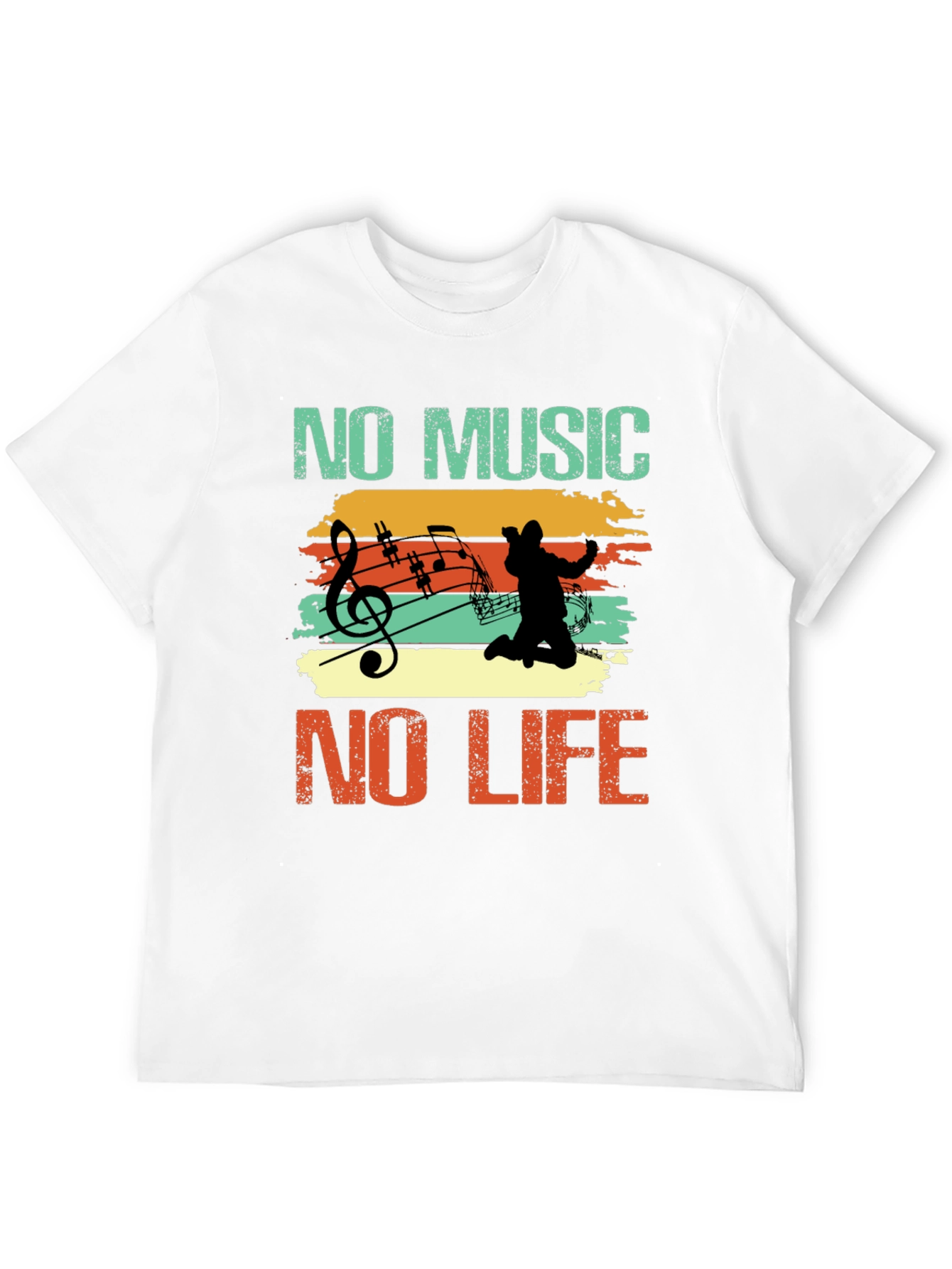 No Music No Life Graphic Tee