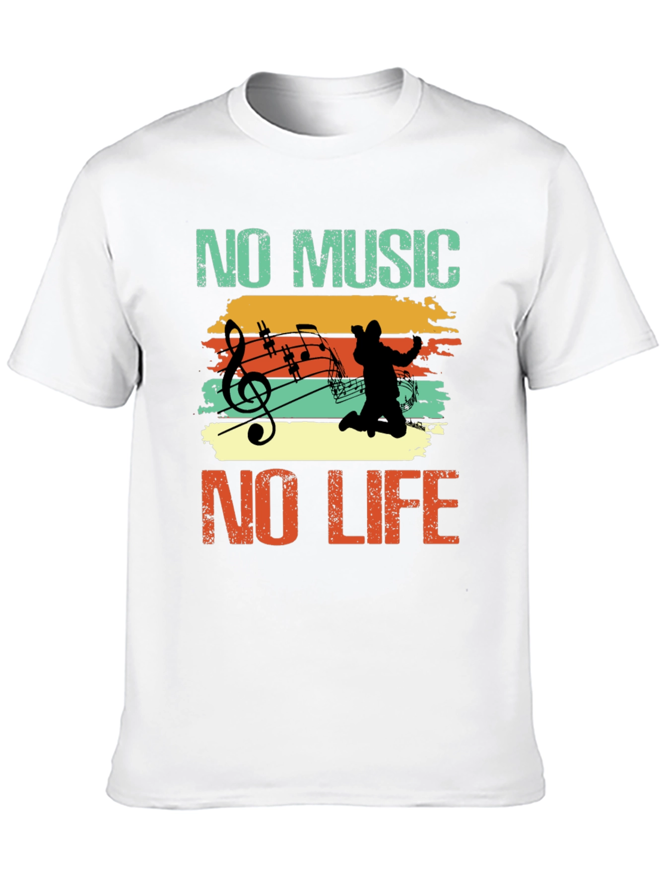 No Music No Life Graphic Tee
