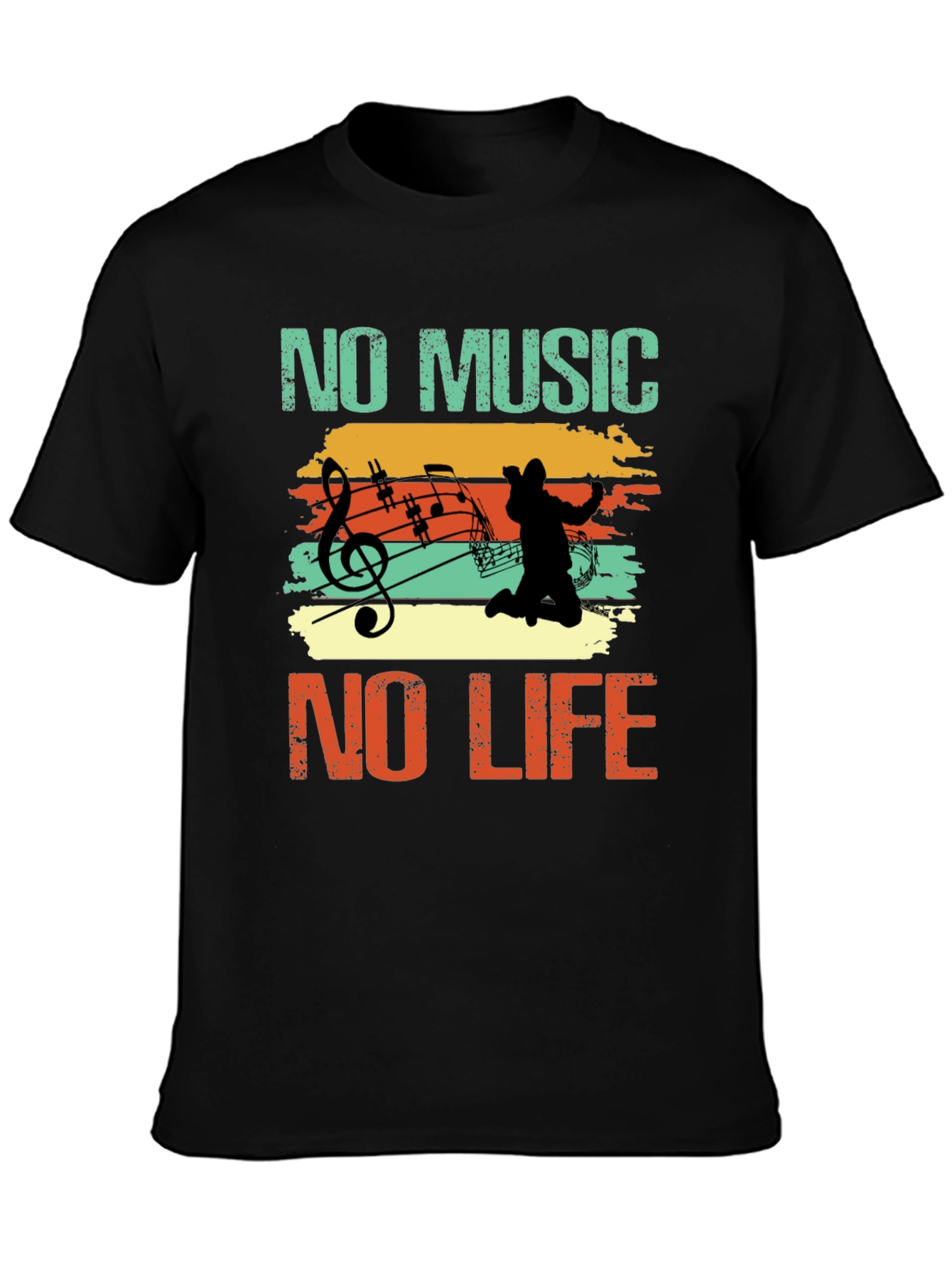No Music No Life Graphic Tee