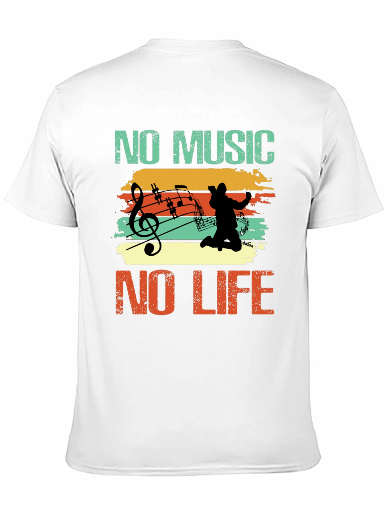 No Music No Life Graphic Tee