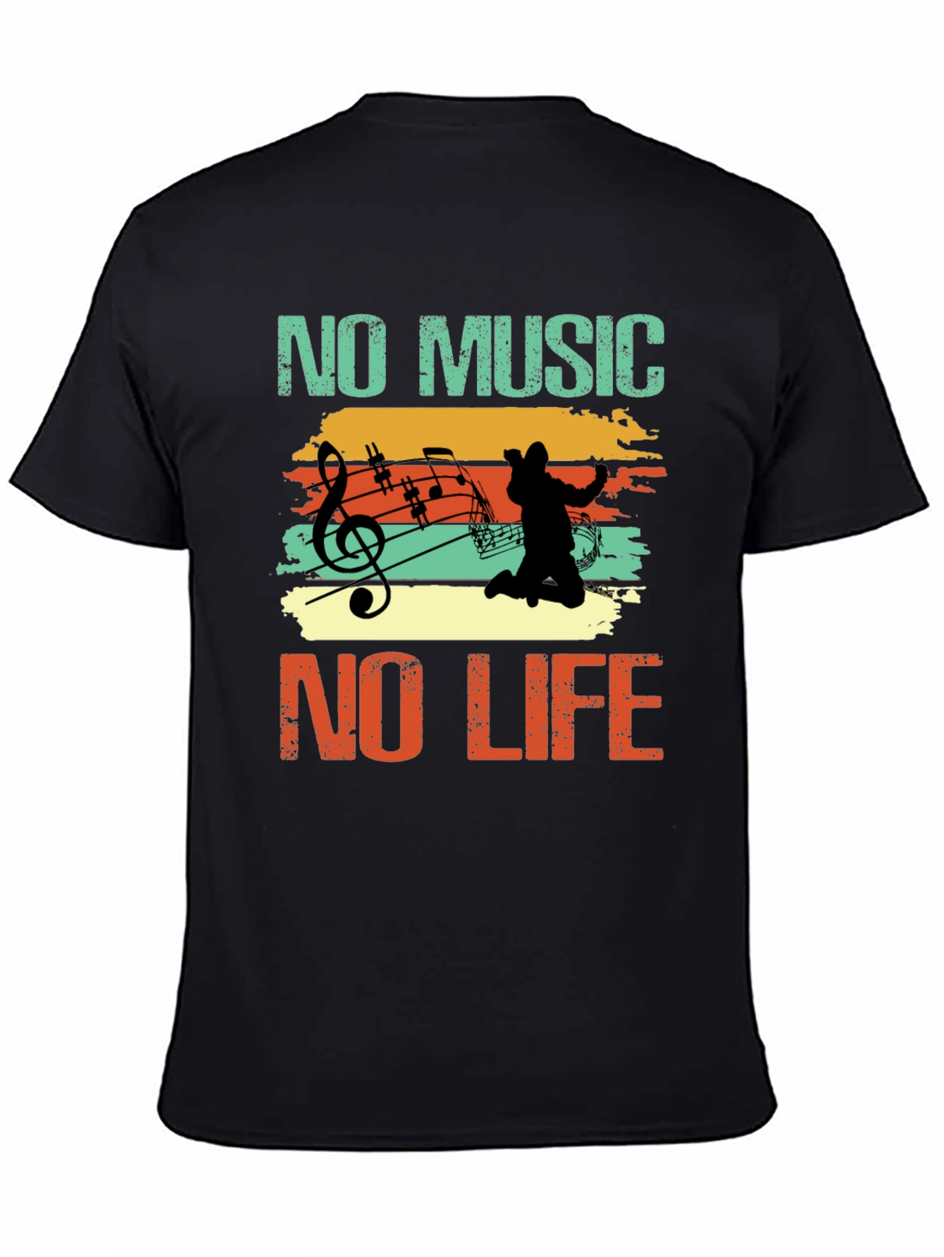 No Music No Life Graphic Tee