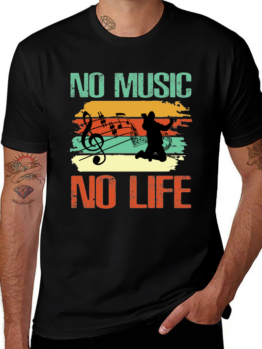 No Music No Life Graphic Tee