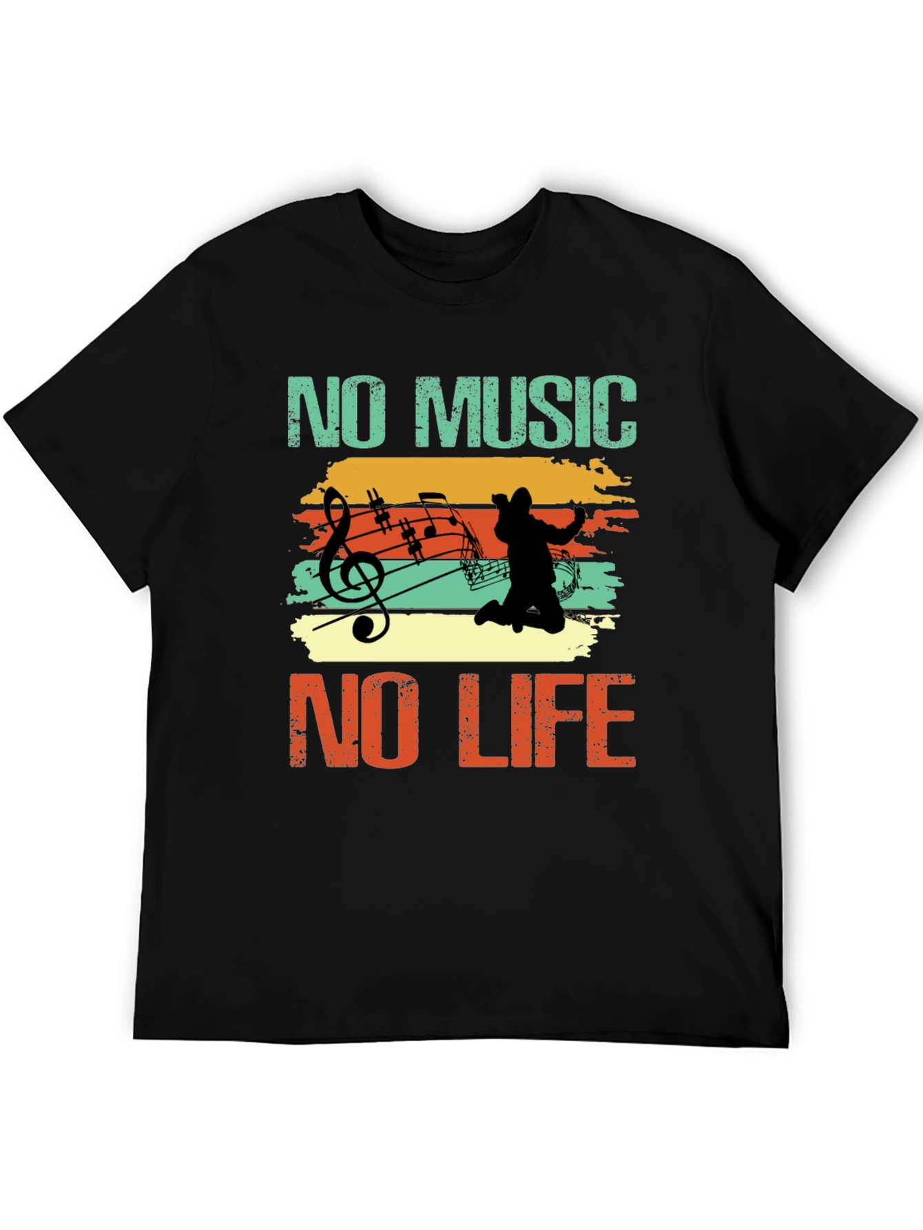 No Music No Life Graphic Tee