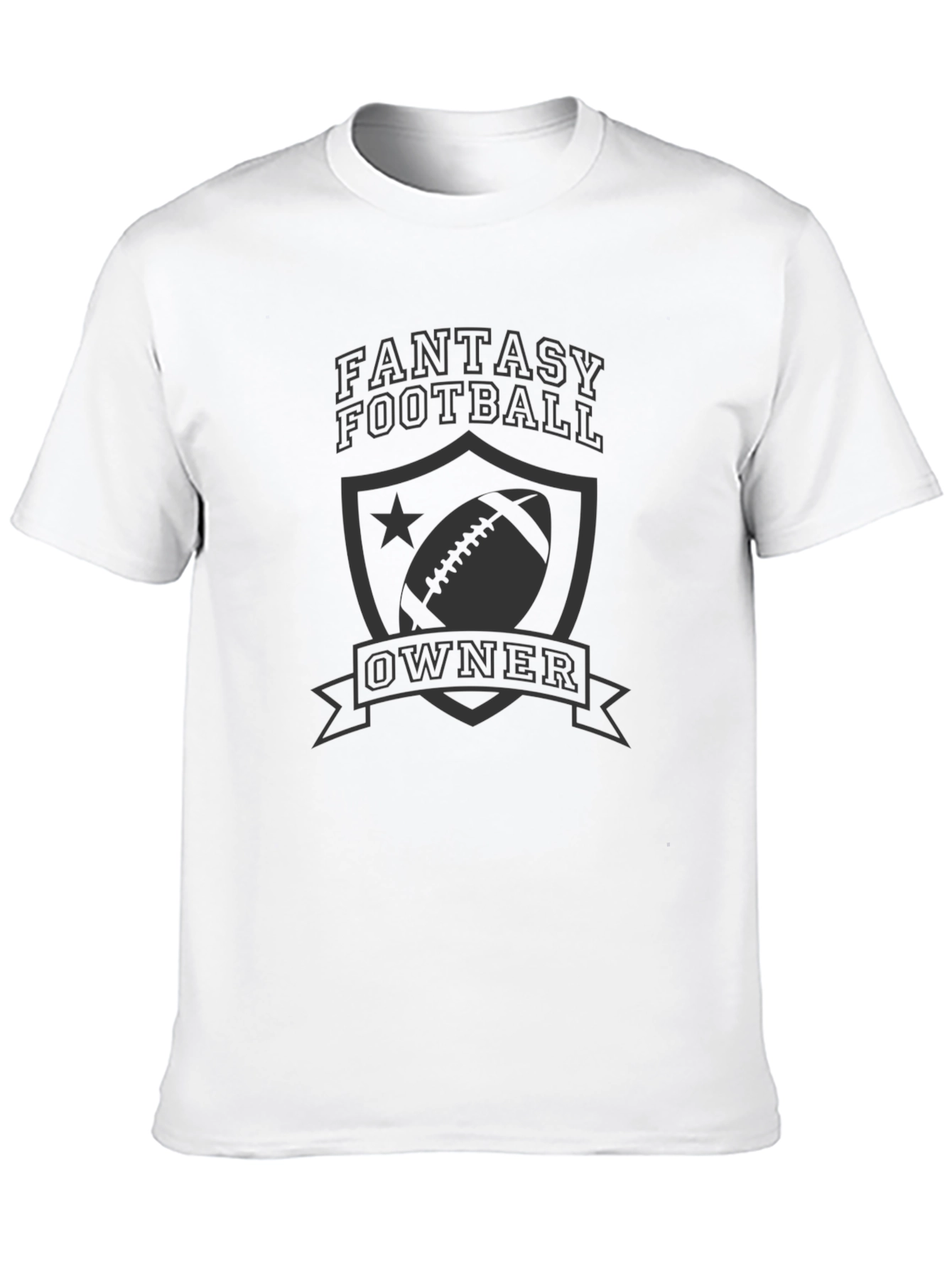 Fantasy Football Owner T-Shirt - Black Tee