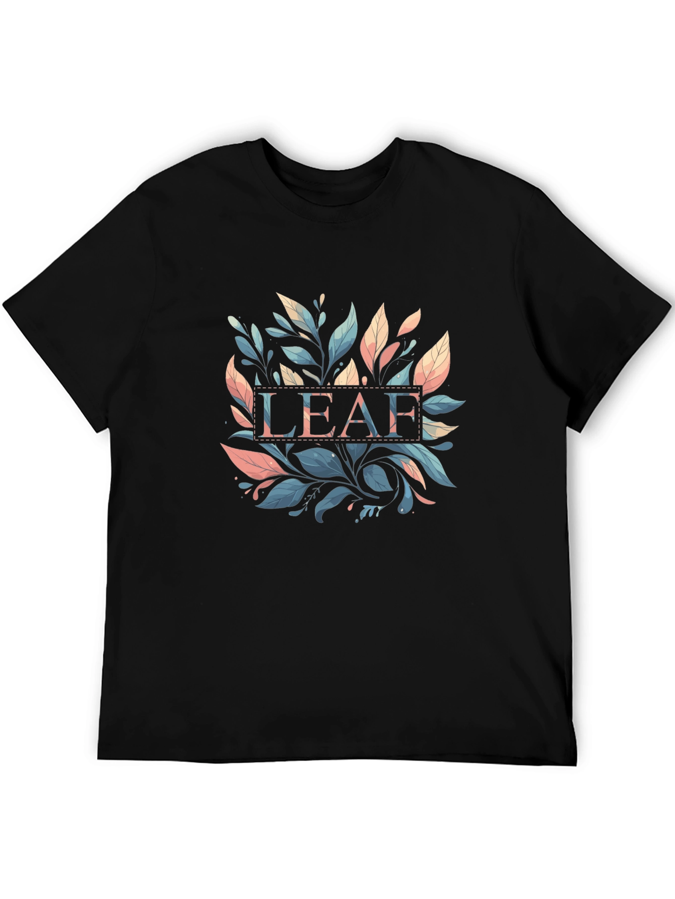 Botanical LEAF Graphic T-Shirt - Stylish Casual Wear