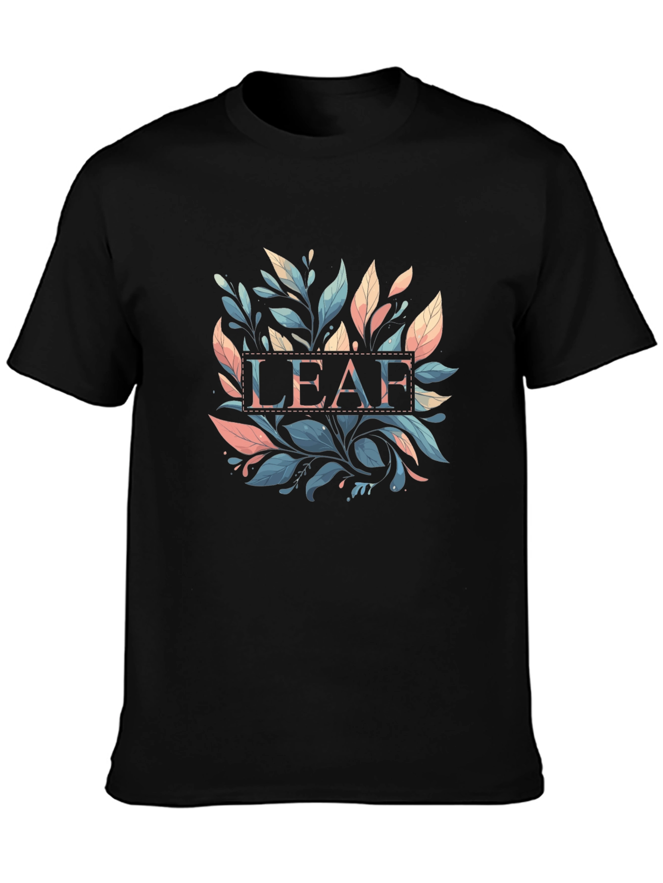 Botanical LEAF Graphic T-Shirt - Stylish Casual Wear