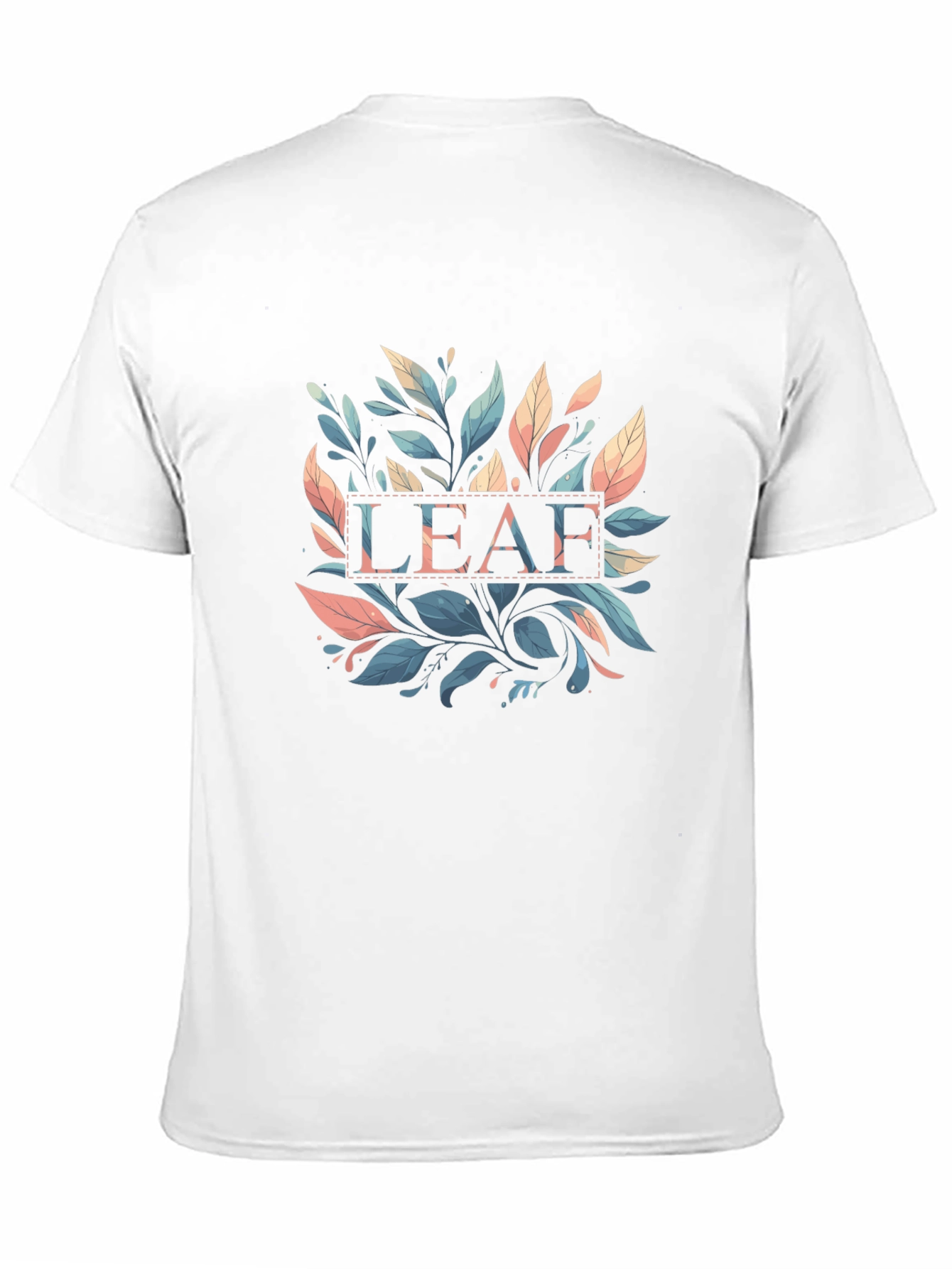 Botanical LEAF Graphic T-Shirt - Stylish Casual Wear