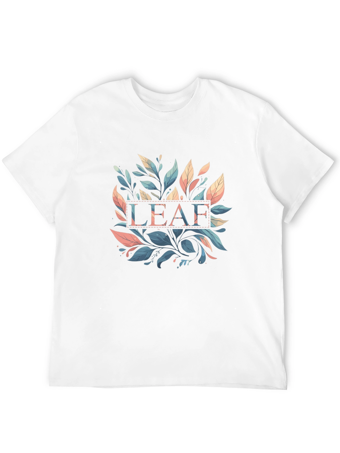 Botanical LEAF Graphic T-Shirt - Stylish Casual Wear